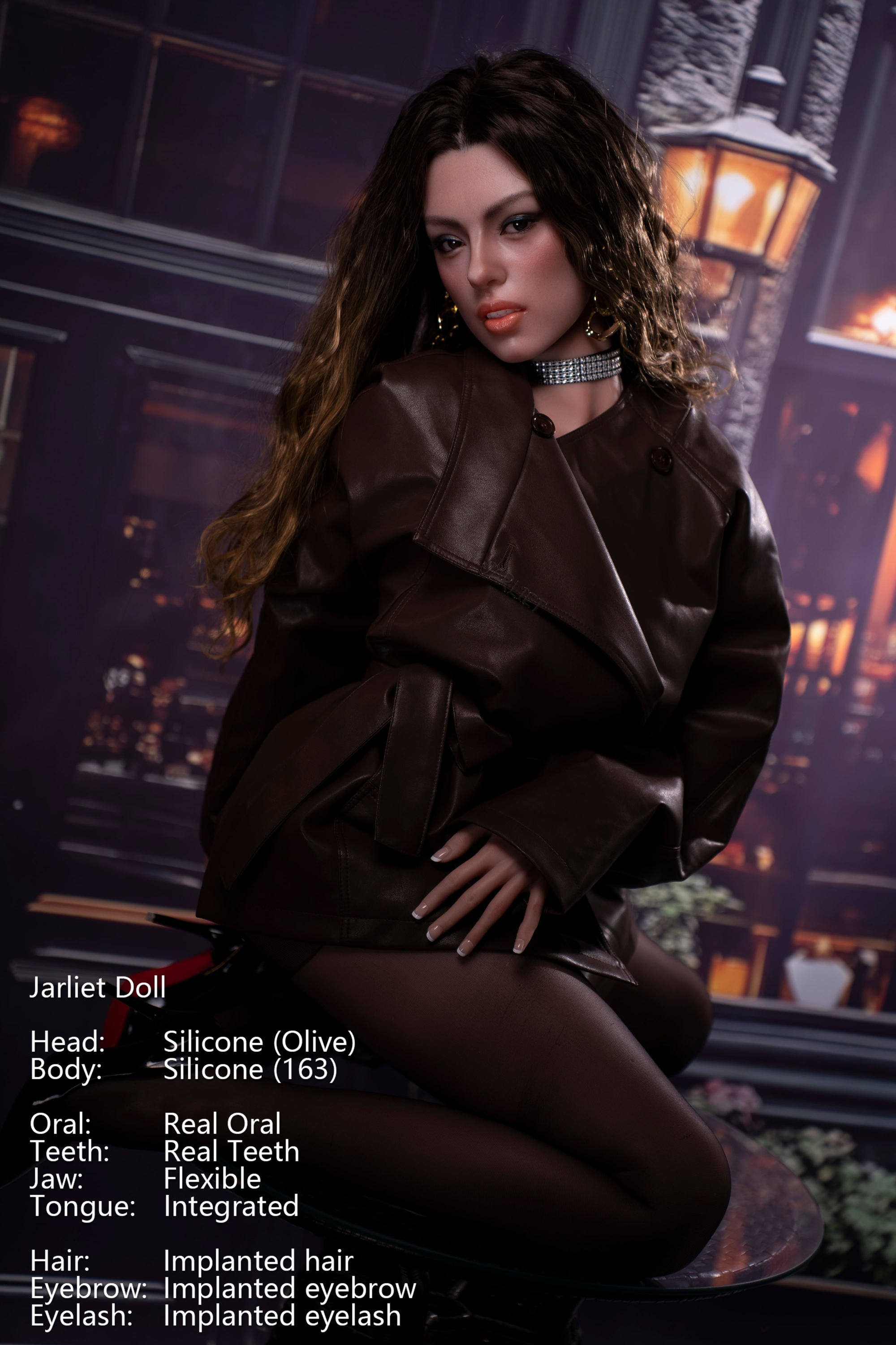 Jarliet | Olive 2 - 5ft 3/163cm Realistic ROS Head Full Silicone Sex Doll