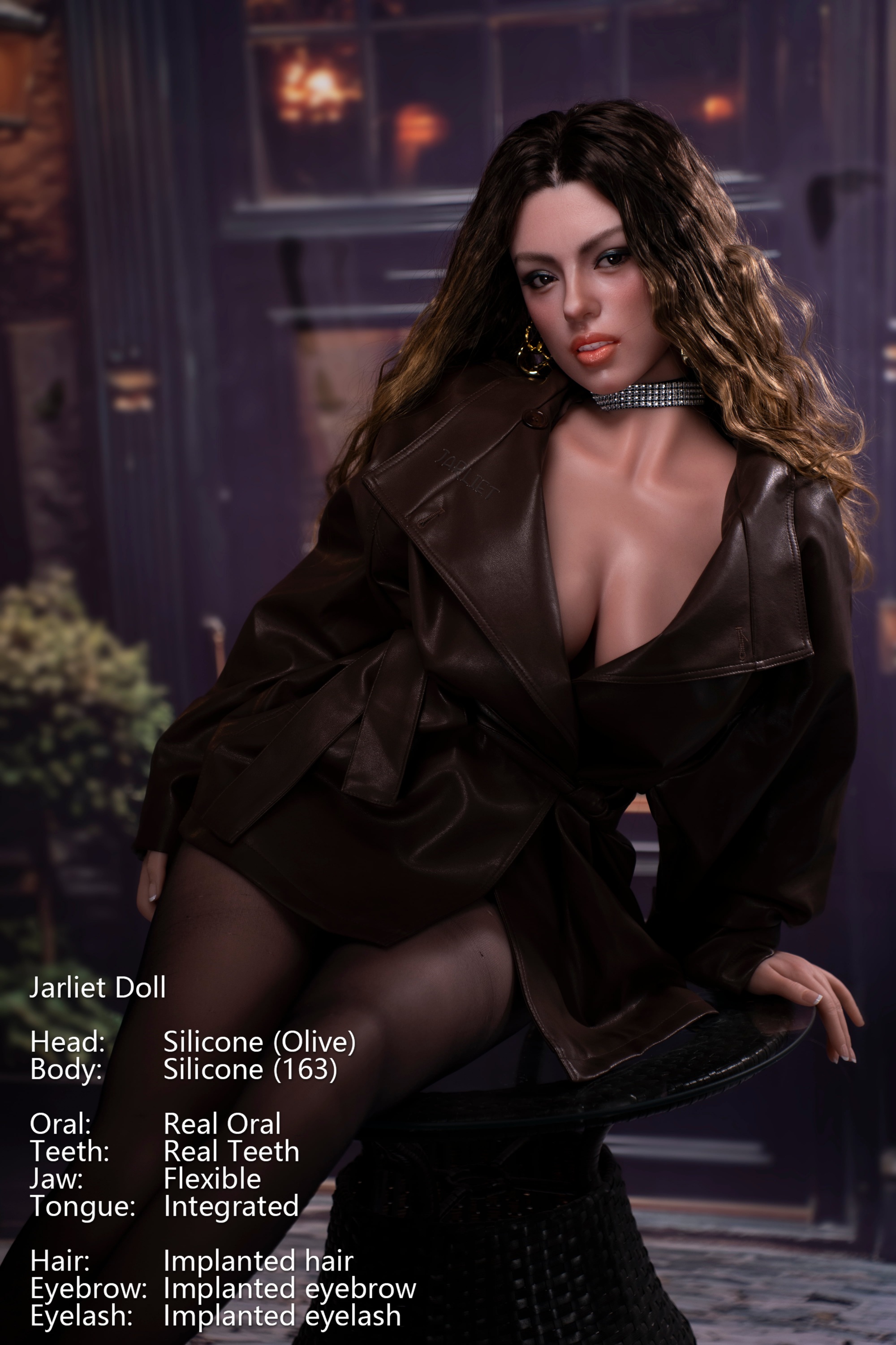 Jarliet | Olive 2 - 5ft 3/163cm Realistic ROS Head Full Silicone Sex Doll