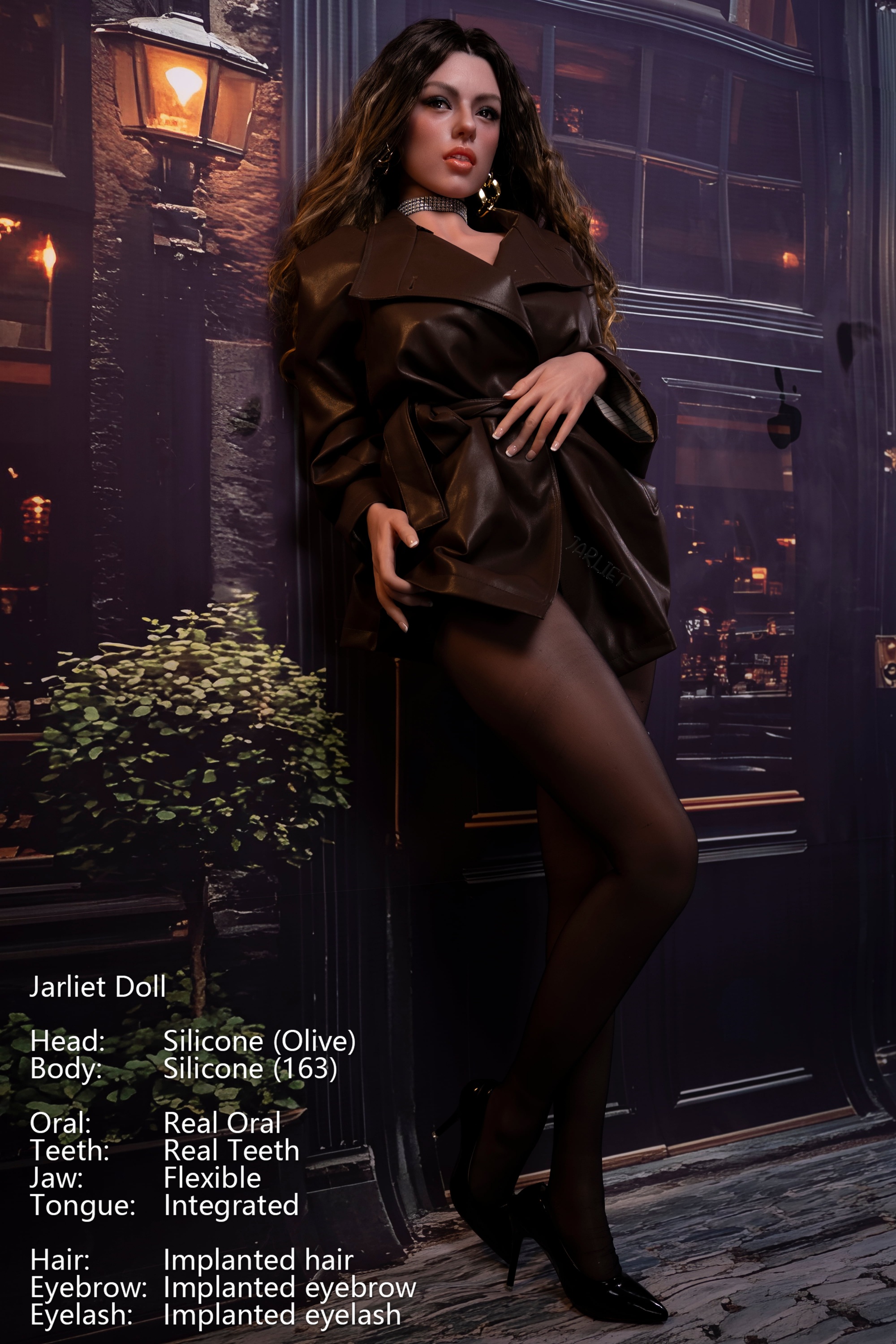 Jarliet | Olive 2 - 5ft 3/163cm Realistic ROS Head Full Silicone Sex Doll