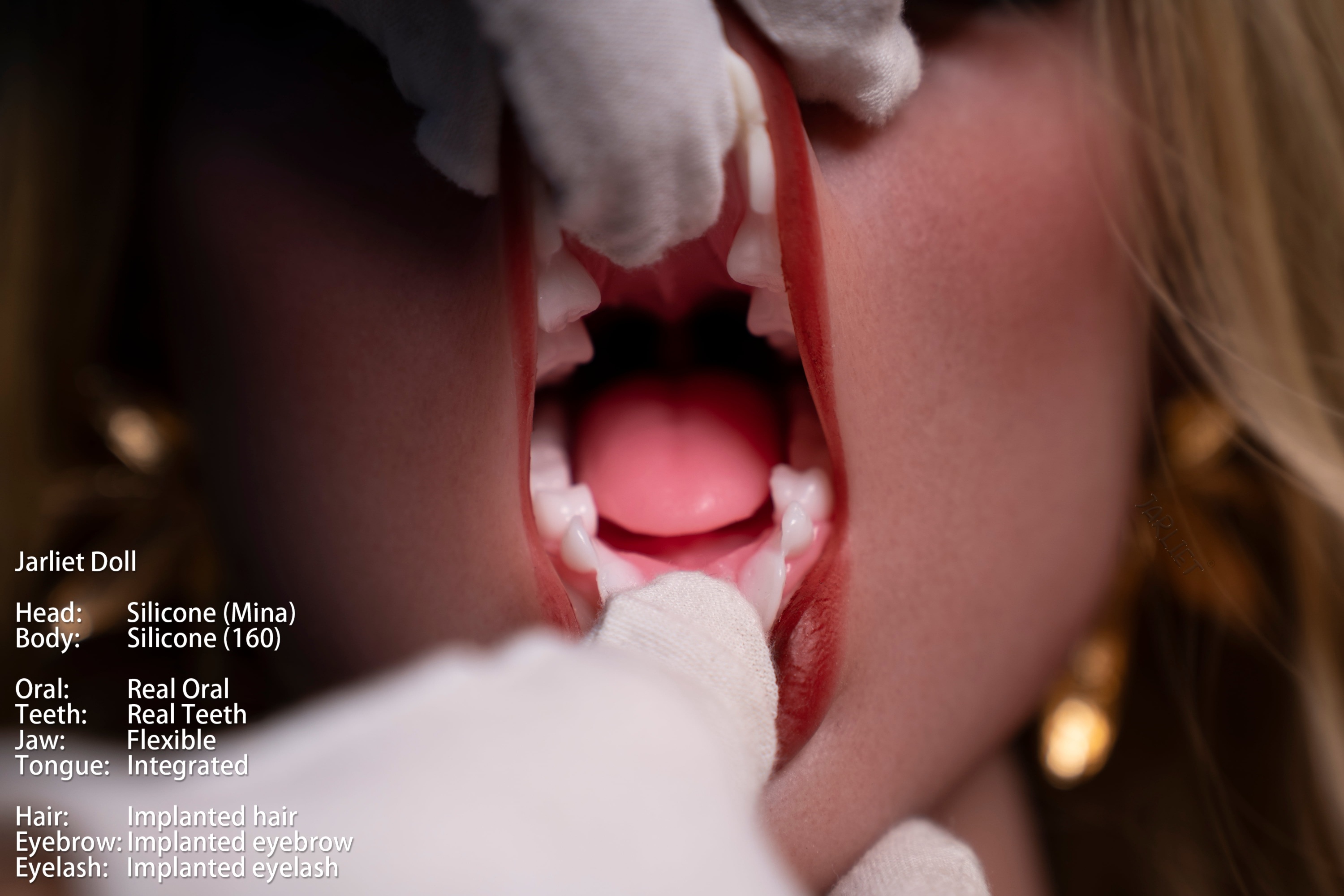 Jarliet | Mina -5ft 3/160cm Realistic ROS Head Full Silicone Asian Sex Doll