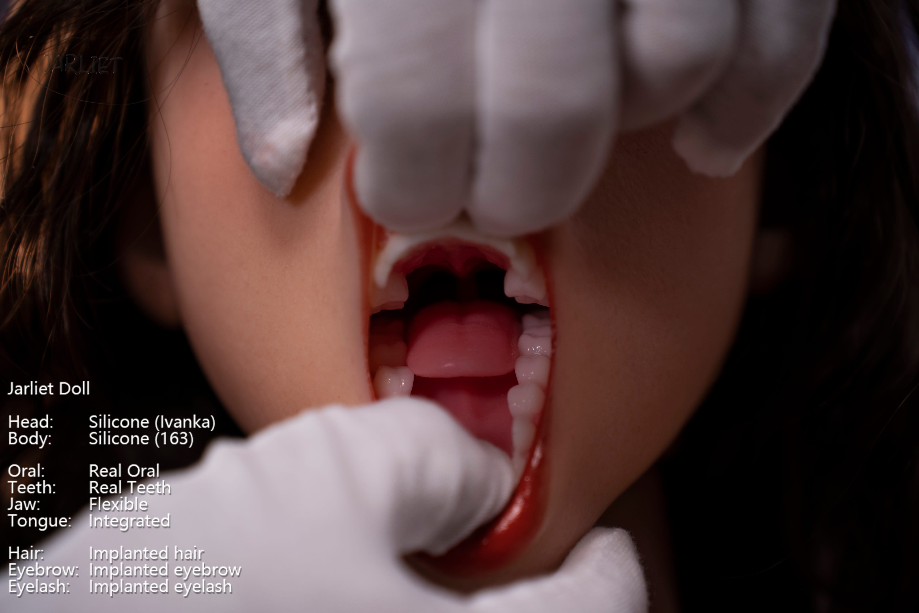 Jarliet | Ivanka -5ft 3/163cm Realistic ROS Head Full Silicone Sex Doll