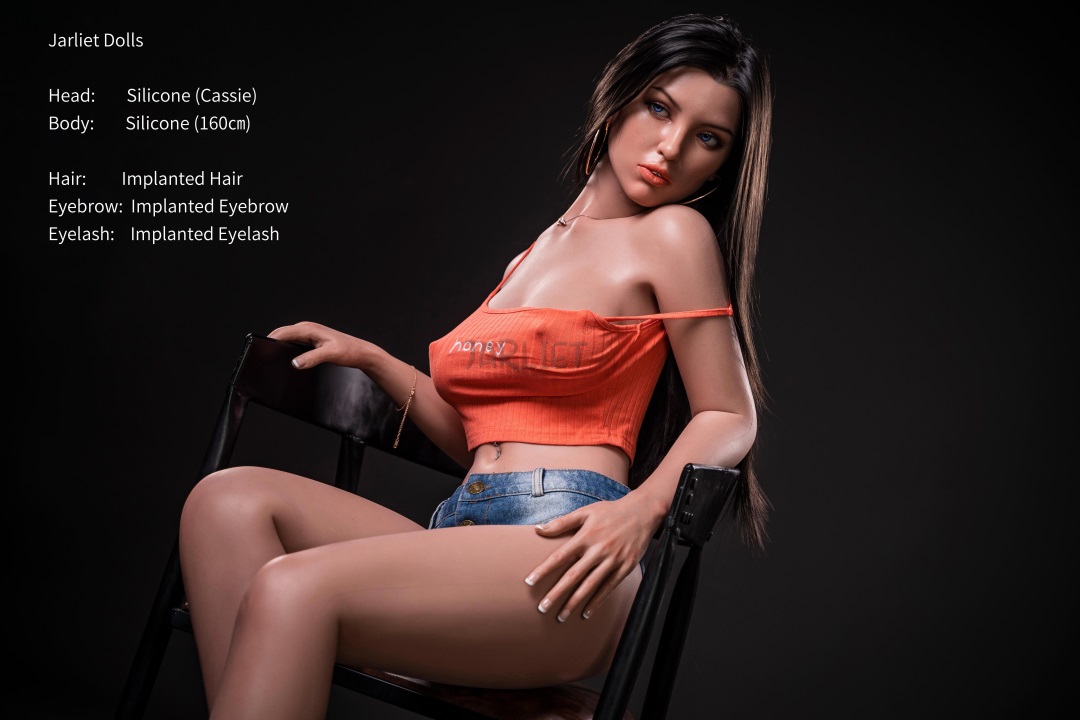 Jarliet丨Cassie-5ft 2/160cm Skinny Silicone Sex Doll-Honeylovedoll