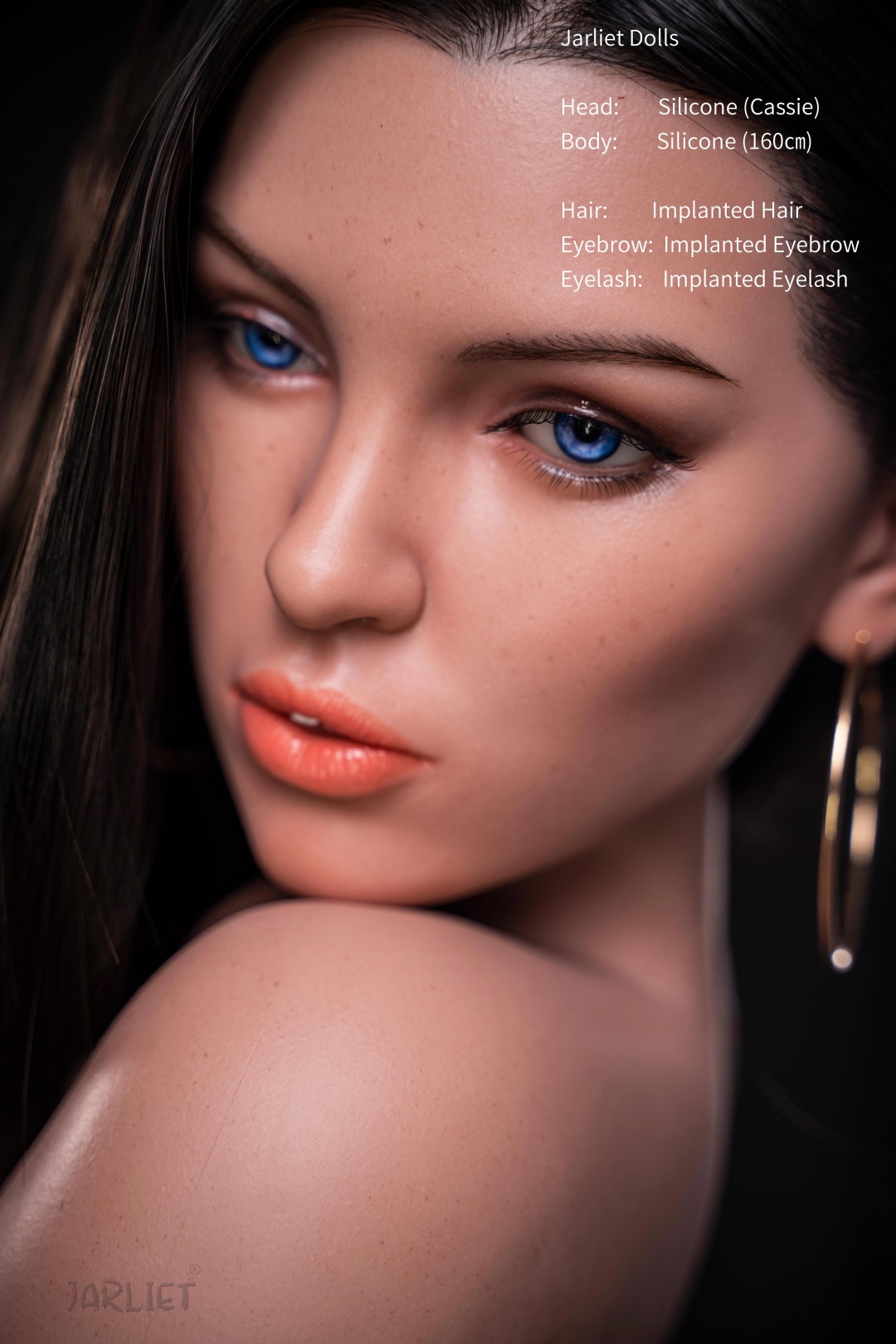 Jarliet丨Cassie-5ft 2/160cm Skinny Silicone Sex Doll-Honeylovedoll