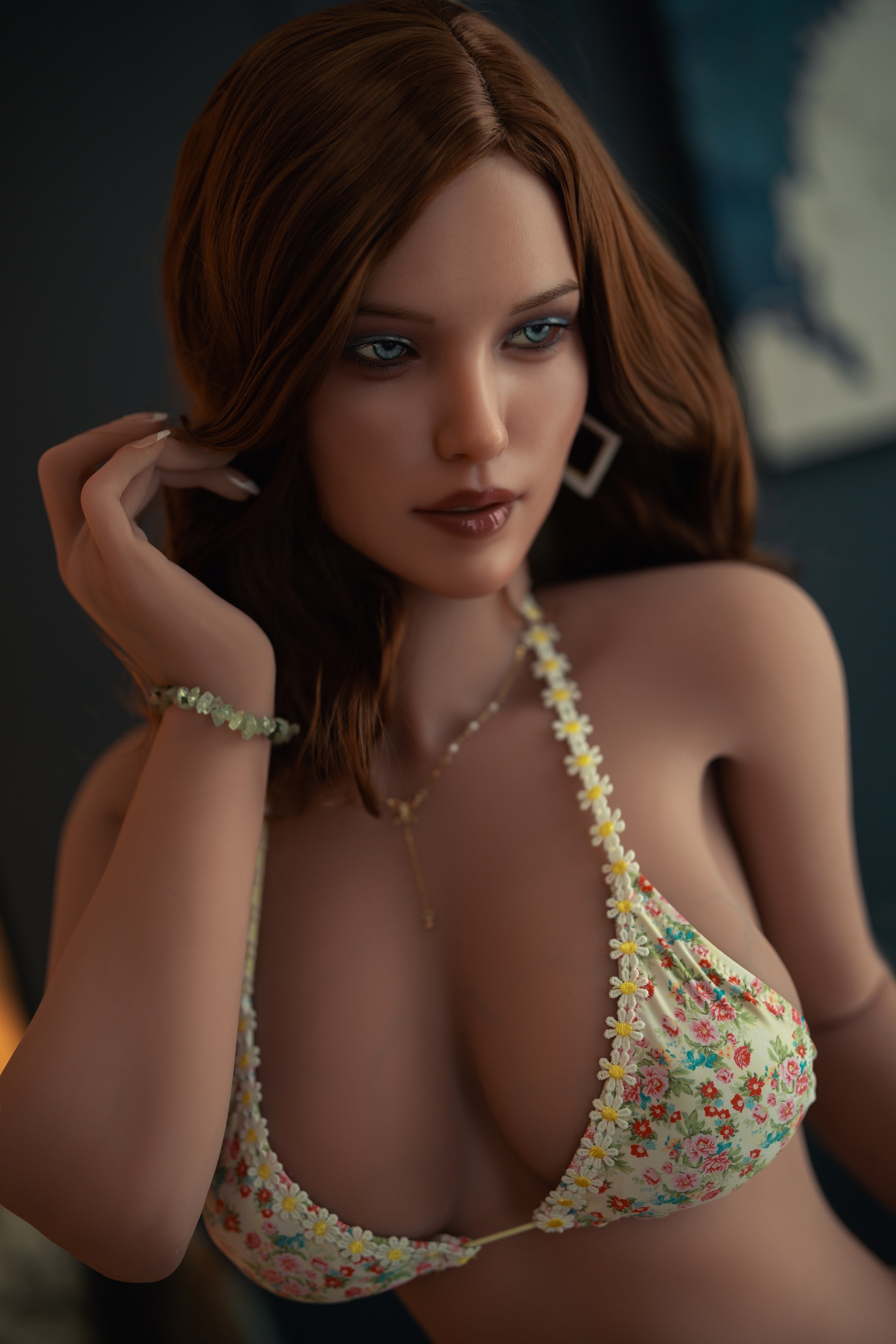 Tinglise | Seraphine - 5ft 2/157cm D-Cup ROS Head Customizable 3-in-1 Hybrid Sex Doll