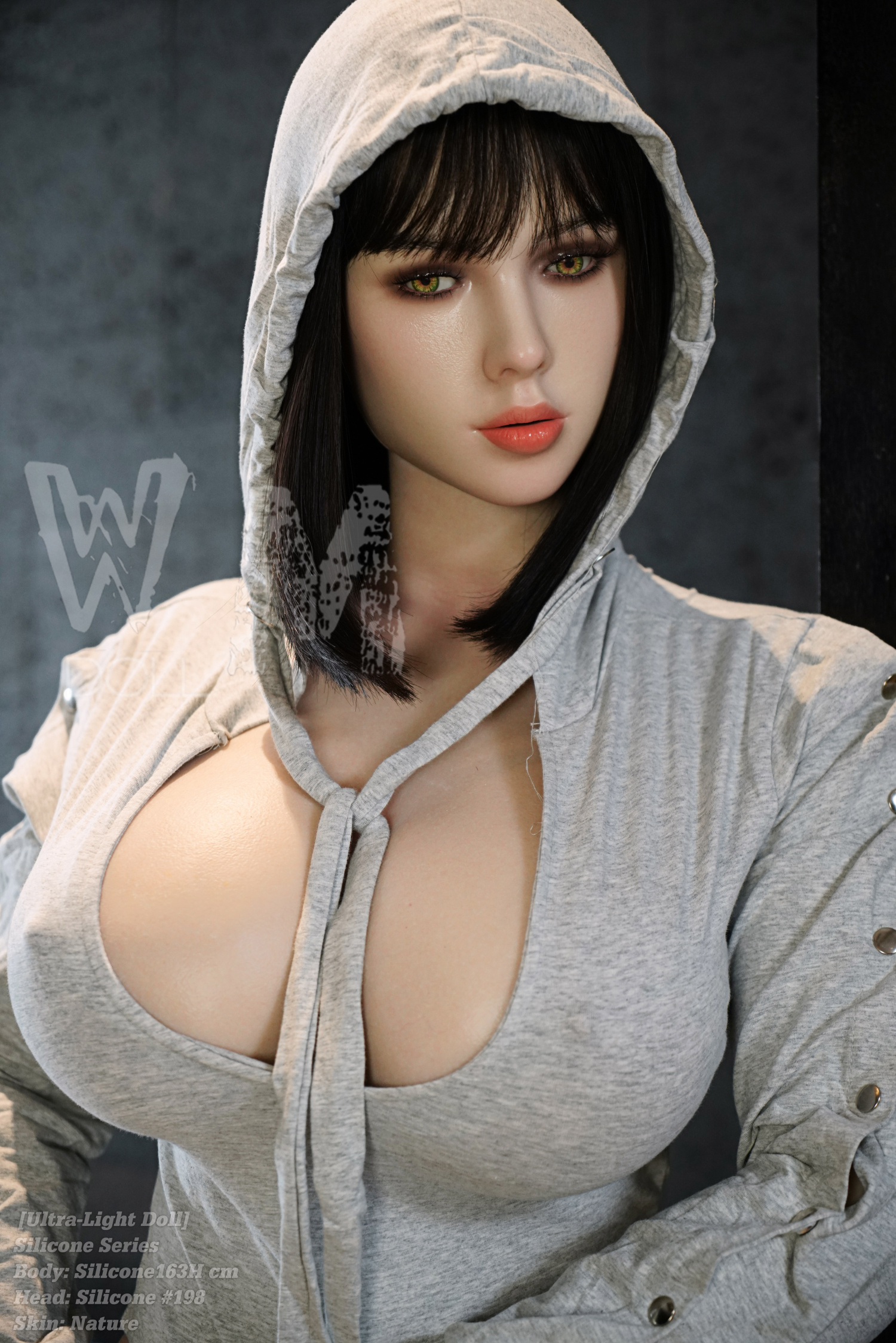 WM | Jasmine - 5ft 4/163cm BBW H-Cup Realistic Silicone Sex Doll