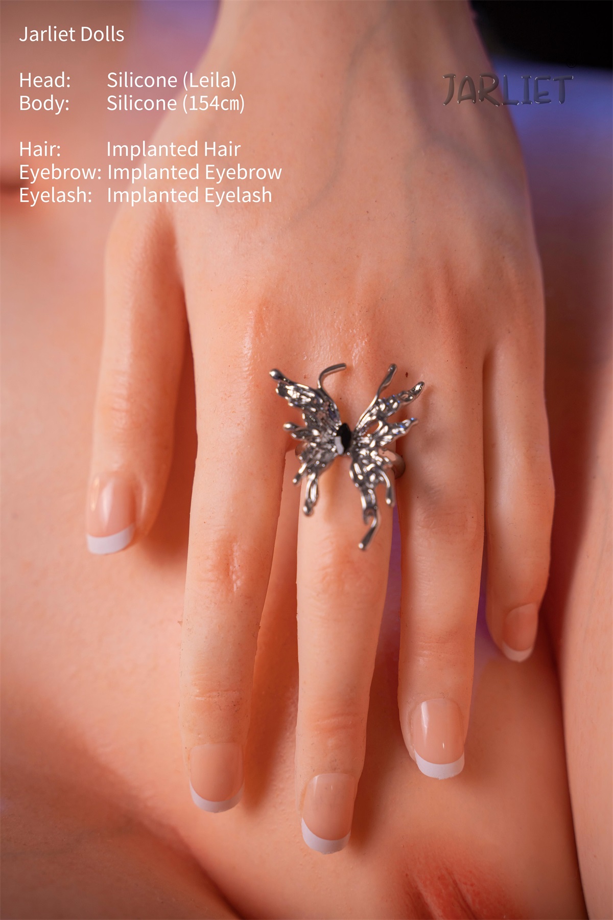Jarliet丨Leila-5ft 1/154cm C-Cup Full Silicone Sex Doll