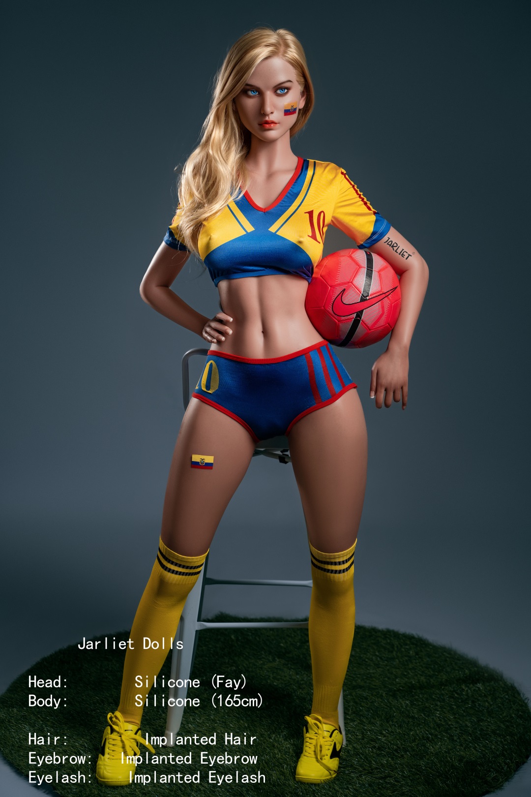 Jarliet | Fay -5ft 4/165cm Silicone Head Sex Doll