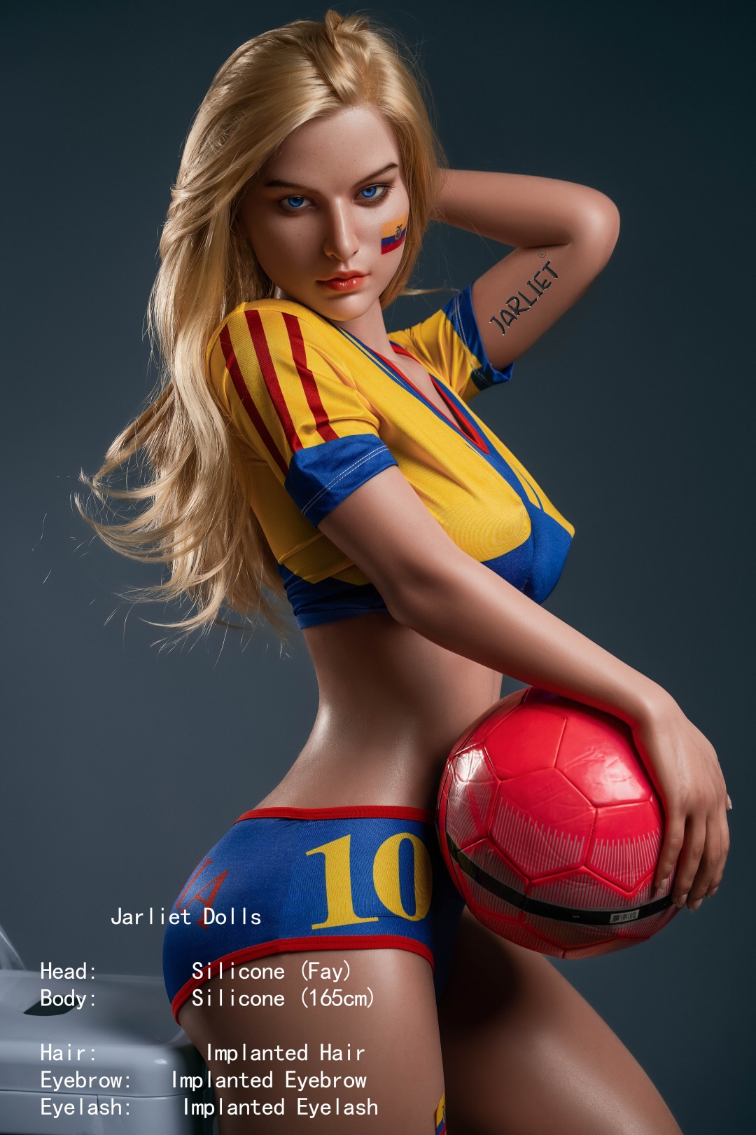 Jarliet | Fay -5ft 4/165cm Silicone Head Sex Doll