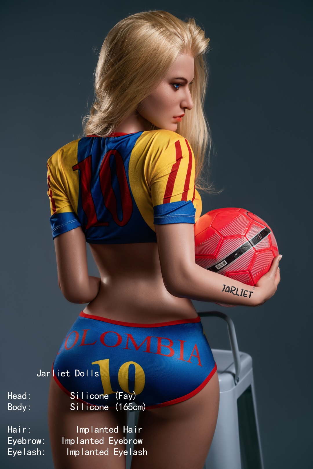 Jarliet | Fay -5ft 4/165cm Silicone Head Sex Doll