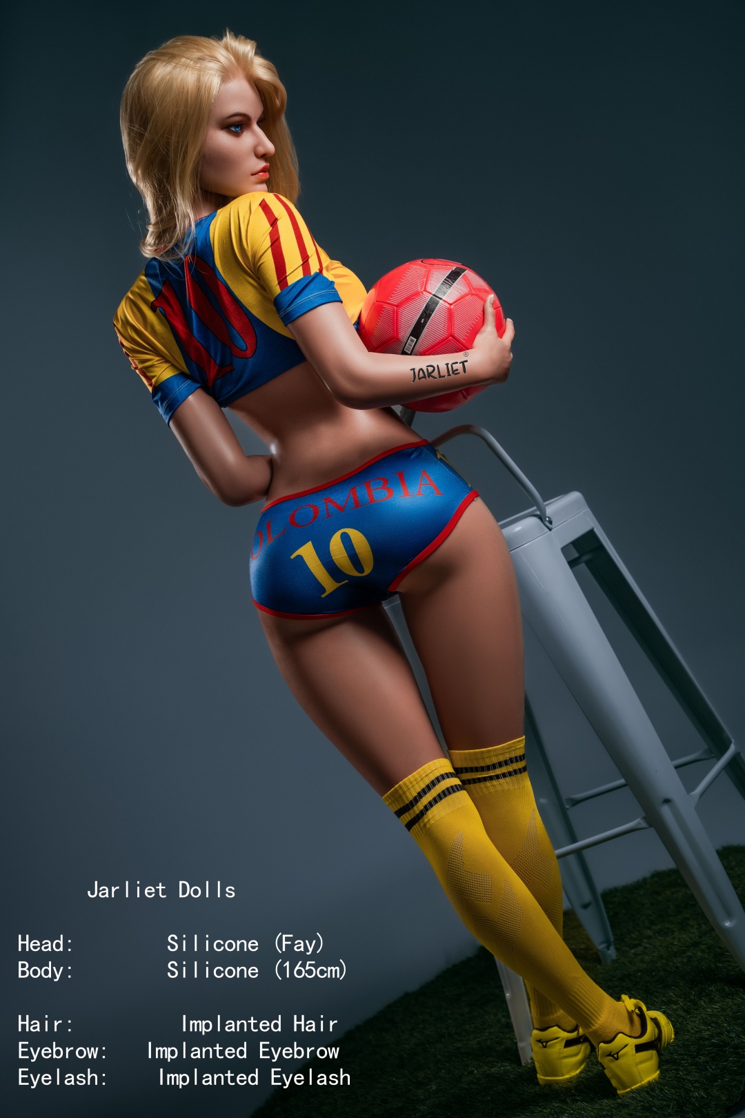 Jarliet | Fay -5ft 4/165cm Silicone Head Sex Doll