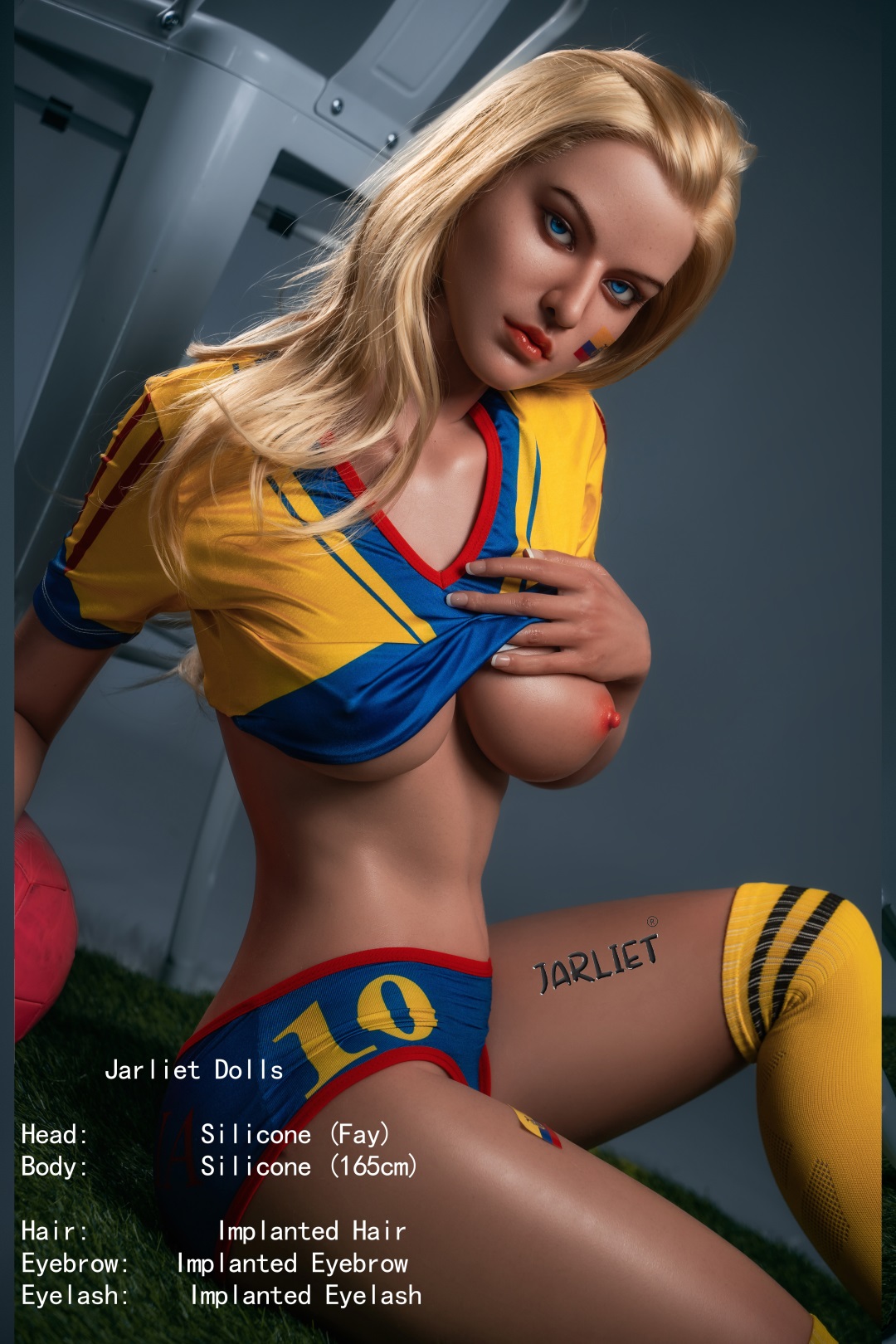 Jarliet | Fay -5ft 4/165cm Silicone Head Sex Doll