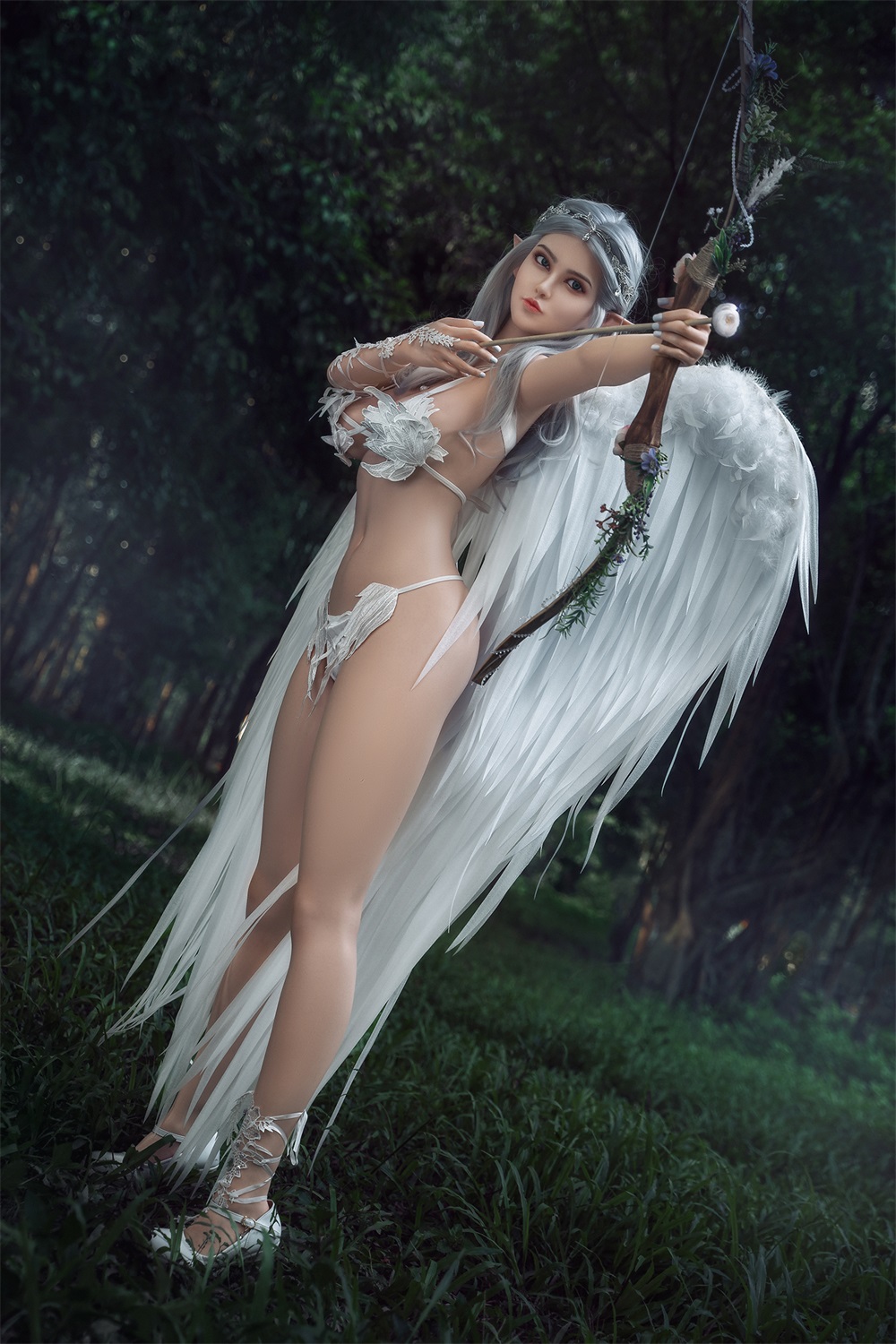  Seraphina - 5ft 5/164cm Silicone Sex Doll With Option TPE To Add Blowjob E-Hips Sucking 3 In 1