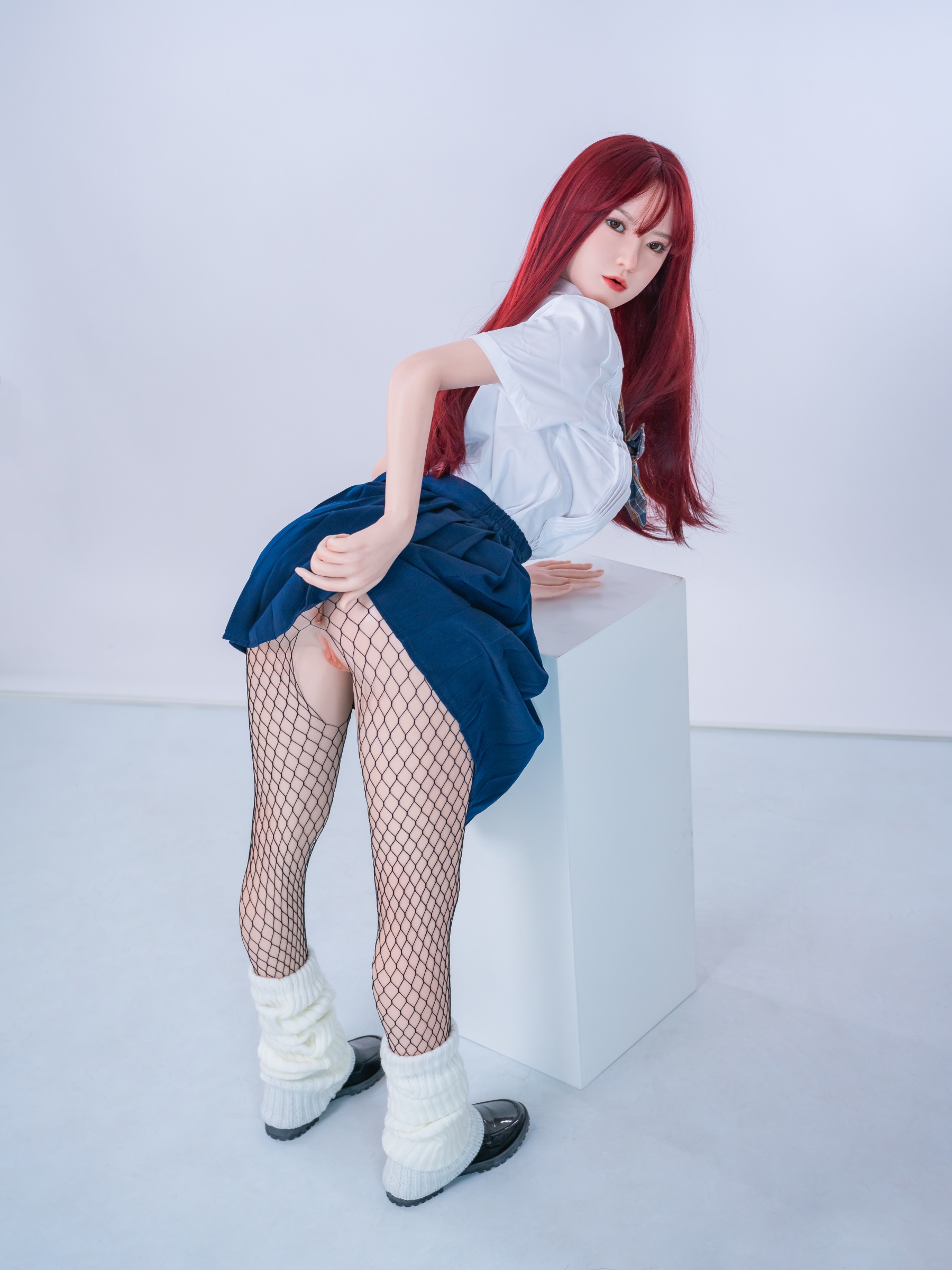 Pink -158cm(5ft2)  Medium Breast ROS Mixed Blood Lifelike Silicone Sex Doll