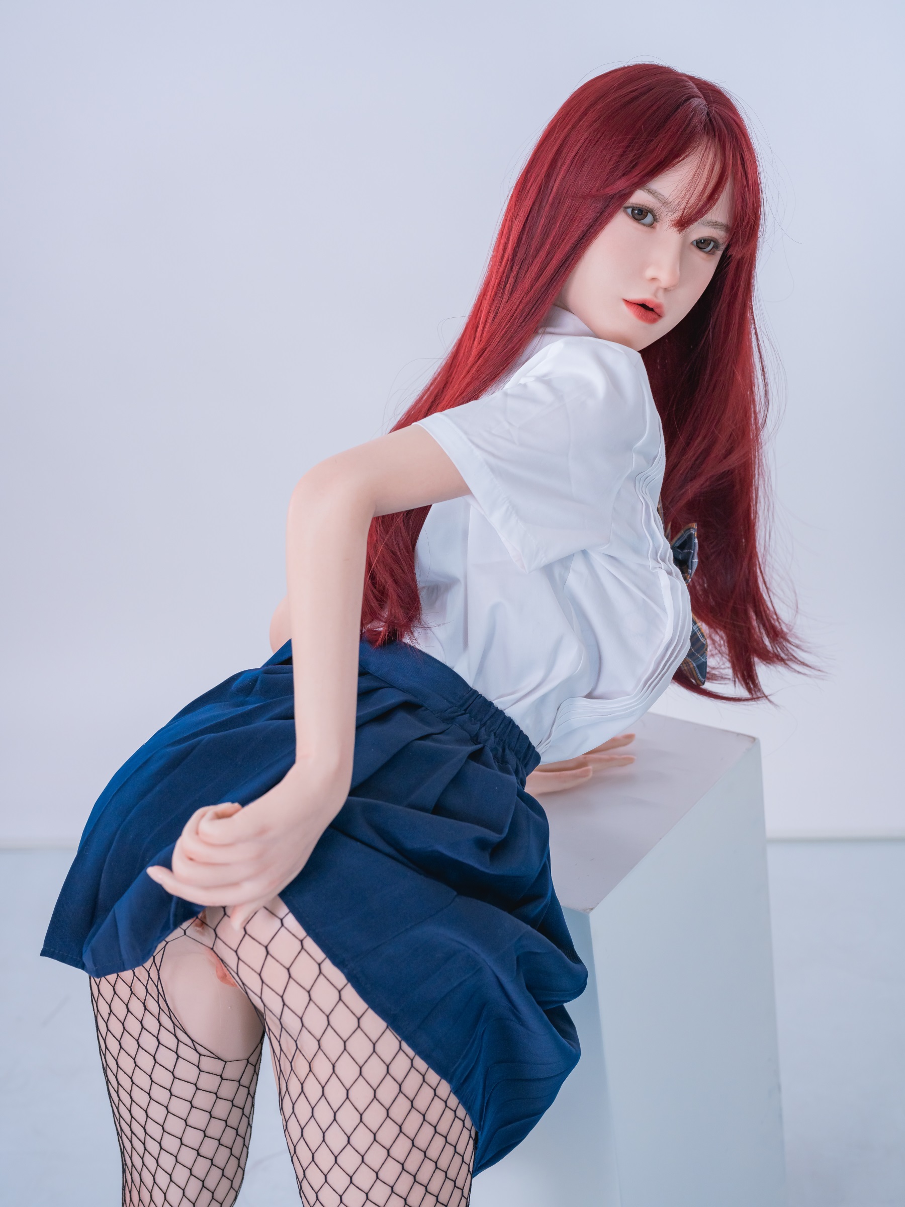 Pink -158cm(5ft2)  Medium Breast ROS Japanese Lifelike Silicone Sex Doll