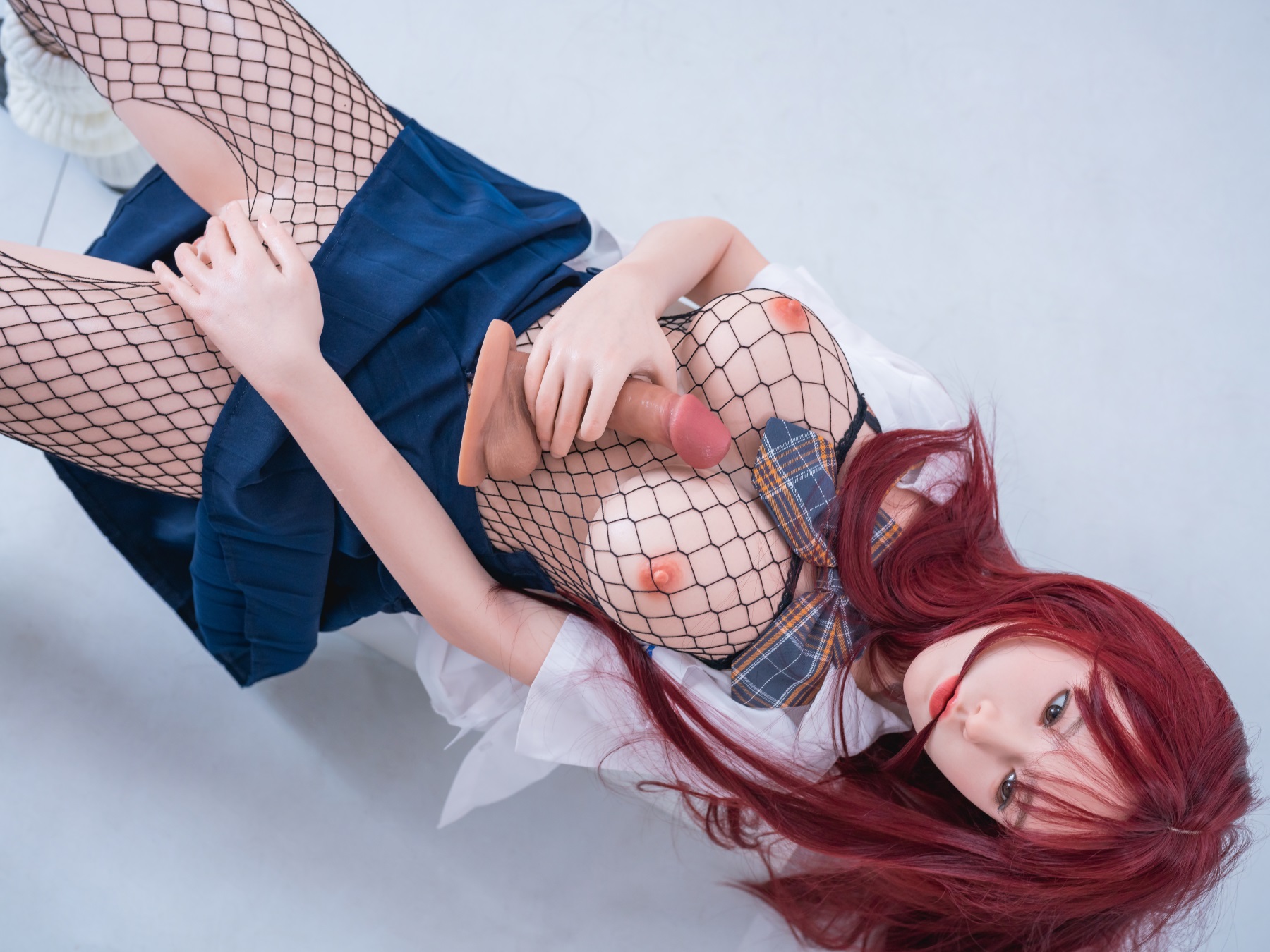 Pink -158cm(5ft2)  Medium Breast ROS Mixed Blood Lifelike Silicone Sex Doll