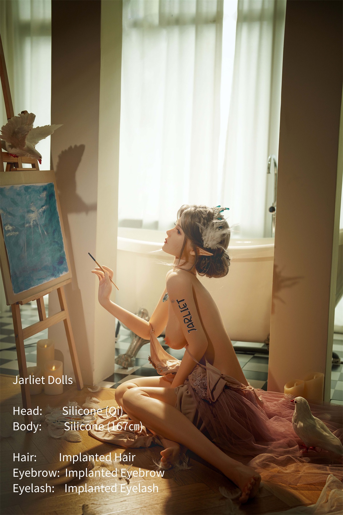 Jarliet丨Rihanae -5ft 5/167cm Genie Costume Silicone Sex Doll