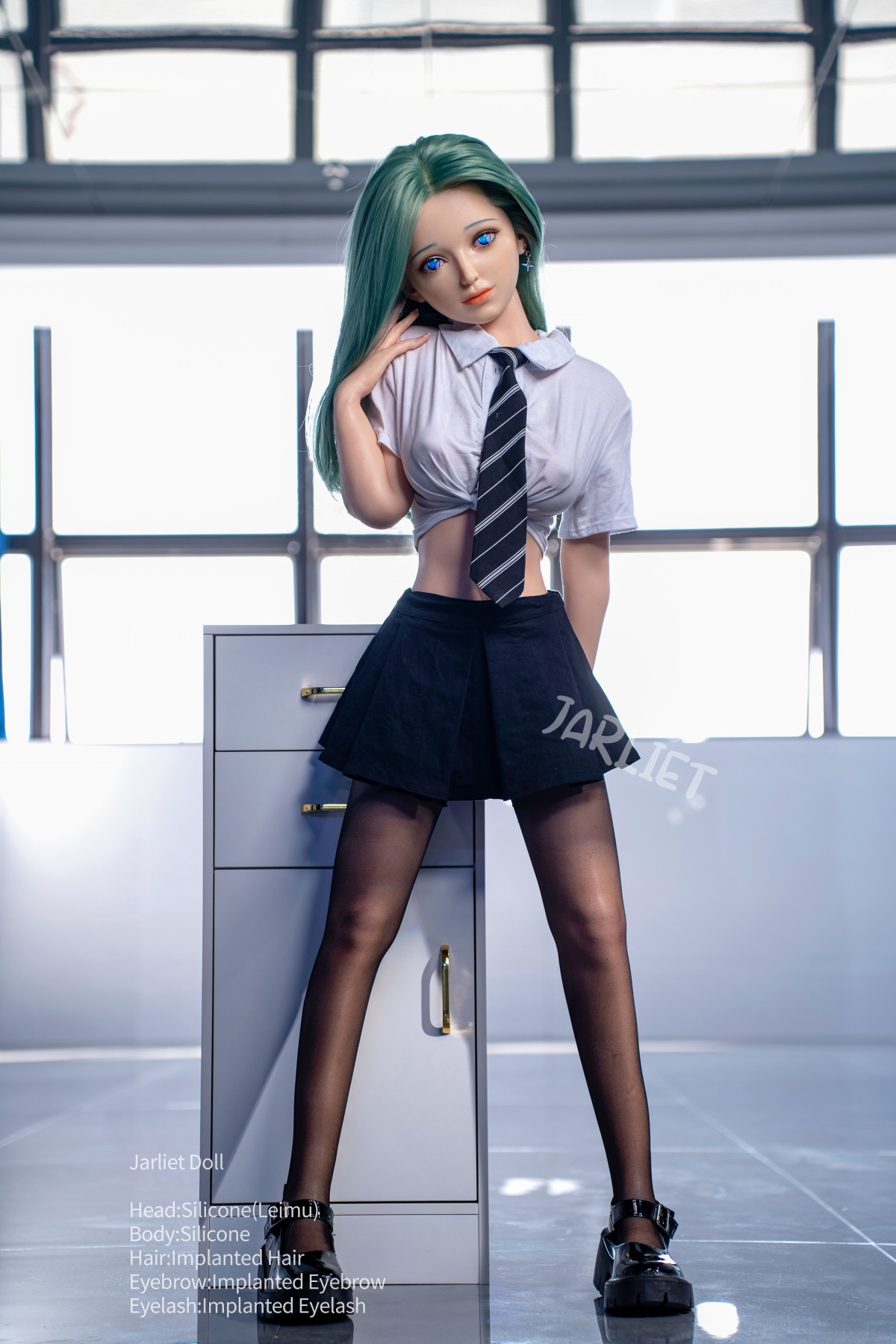 Jarliet | Leimu- 4ft 6 /140cm Slim Lovely  Silicone Realistic Sex Doll
