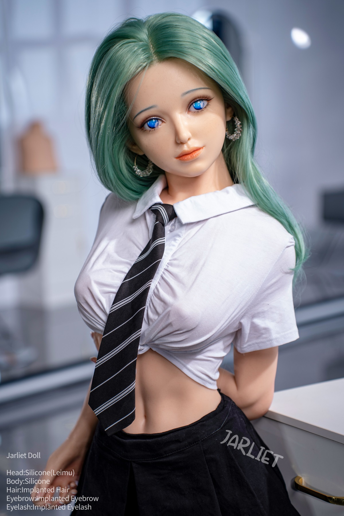 Jarliet | Leimu- 4ft 6 /140cm Slim Lovely  Silicone Realistic Sex Doll