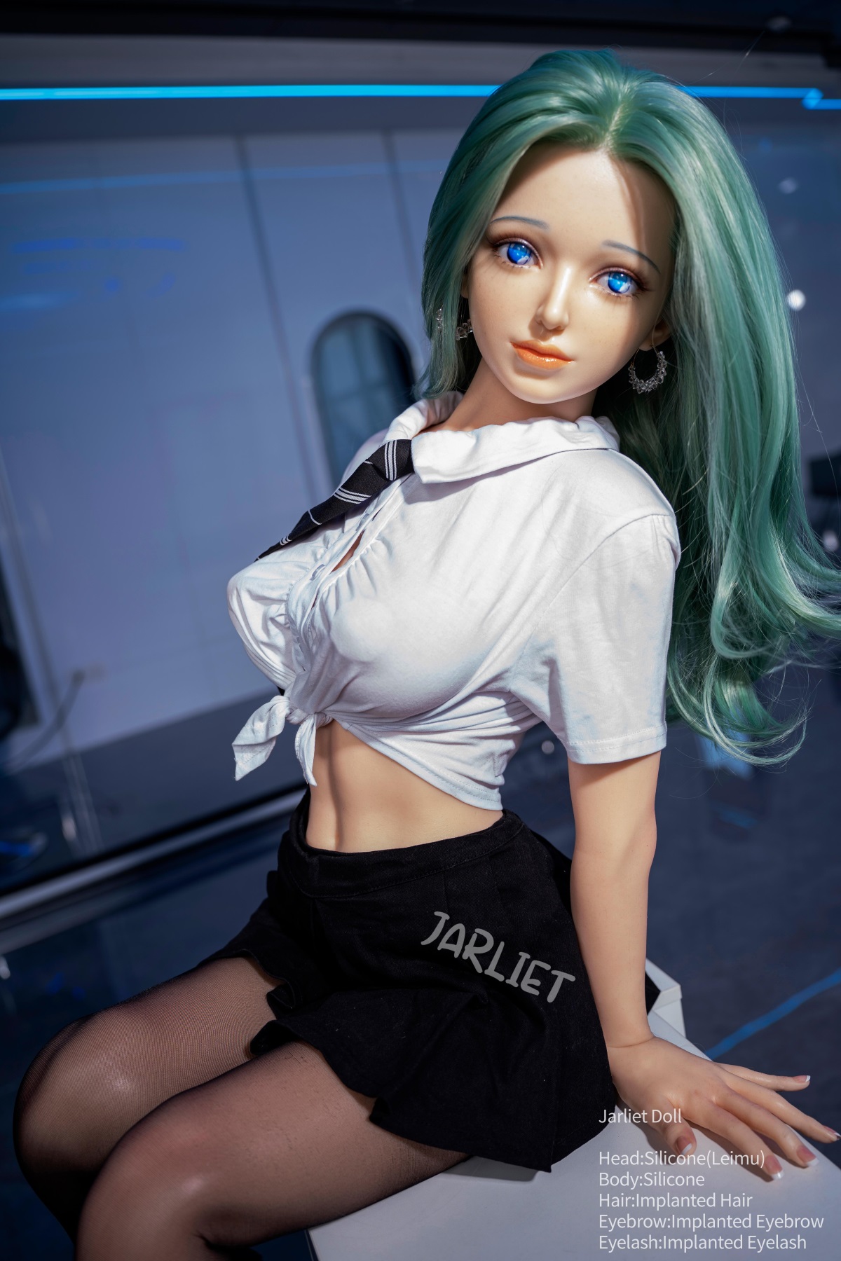 Jarliet | Leimu- 4ft 6 /140cm Slim Lovely  Silicone Realistic Sex Doll