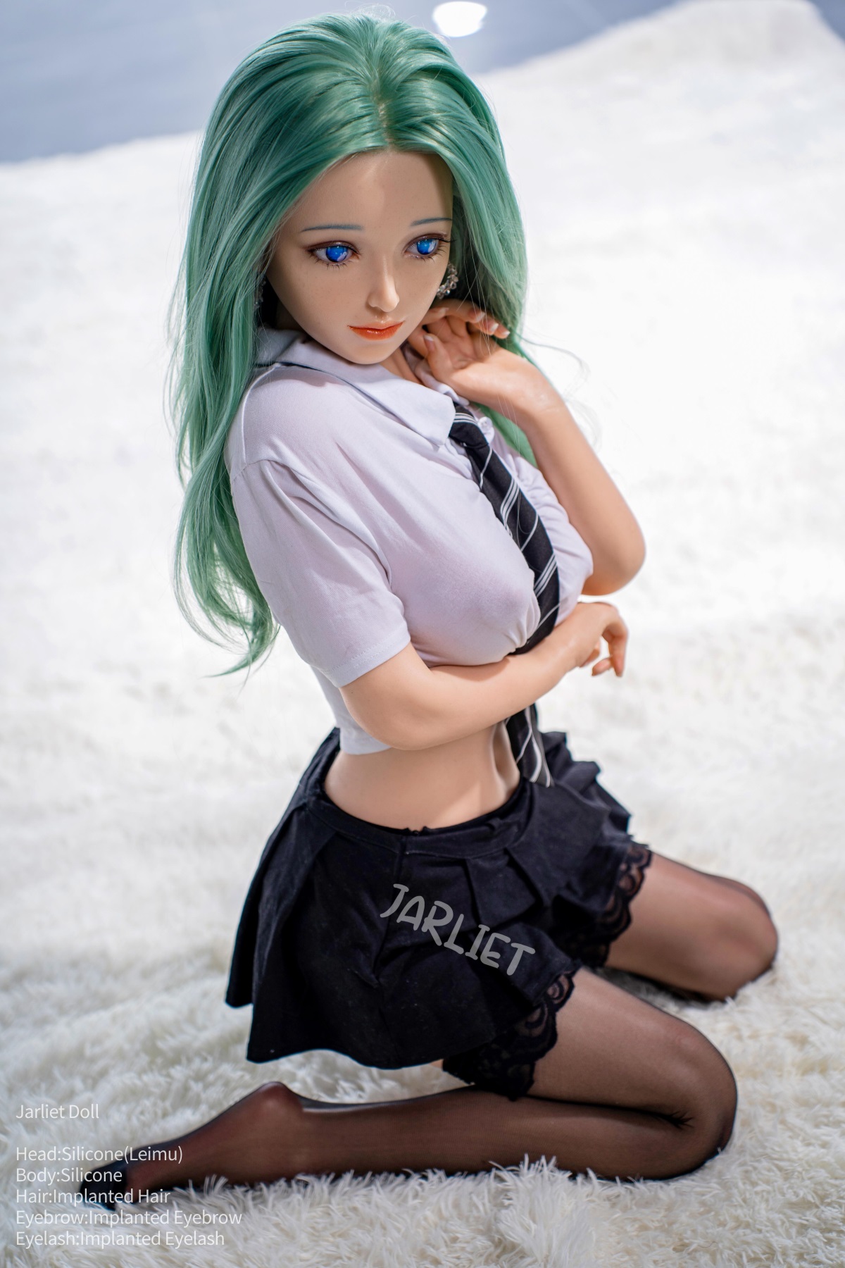 Jarliet | Leimu- 4ft 6 /140cm Slim Lovely  Silicone Realistic Sex Doll