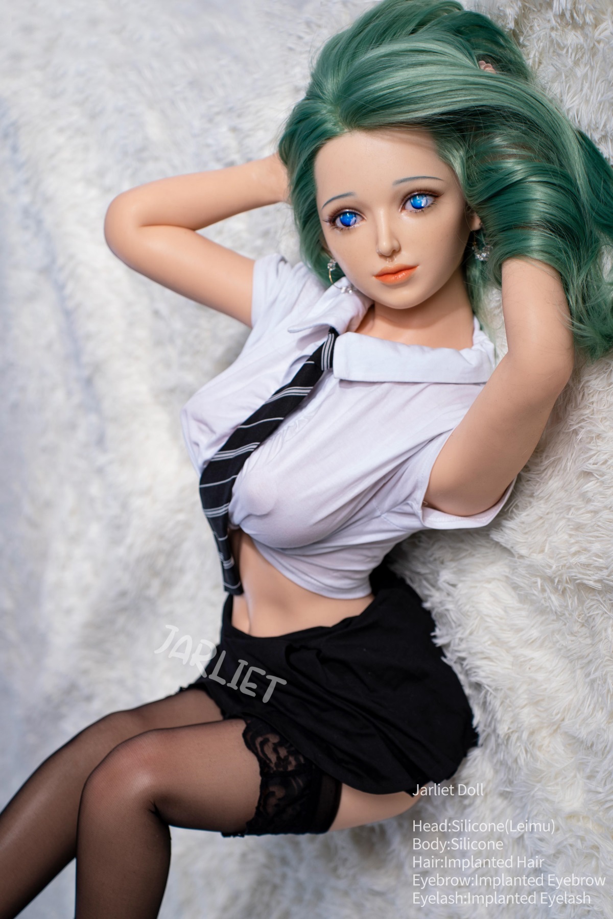 Jarliet | Leimu- 4ft 6 /140cm Slim Lovely  Silicone Realistic Sex Doll