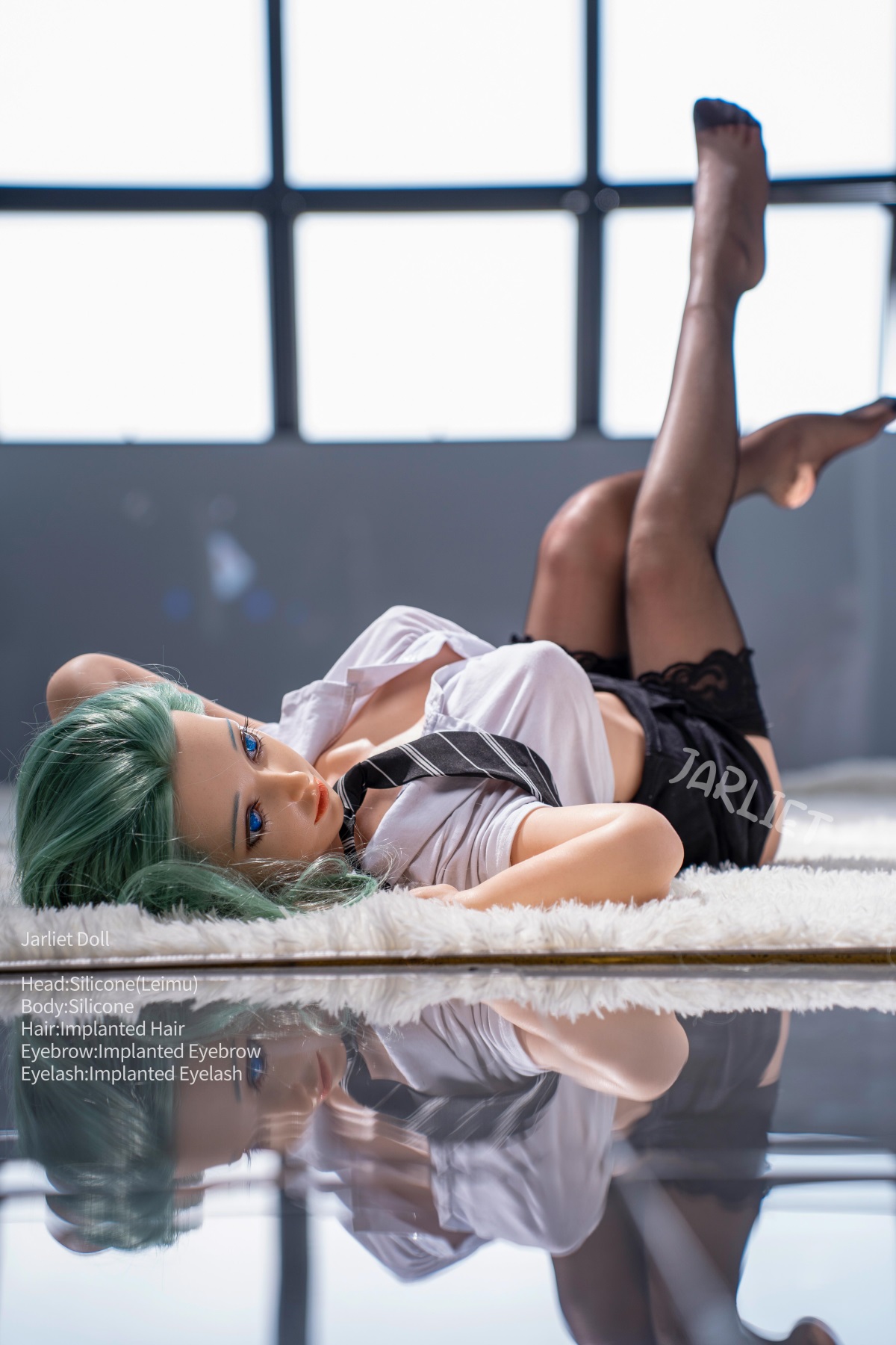 Jarliet | Leimu- 4ft 6 /140cm Slim Lovely  Silicone Realistic Sex Doll