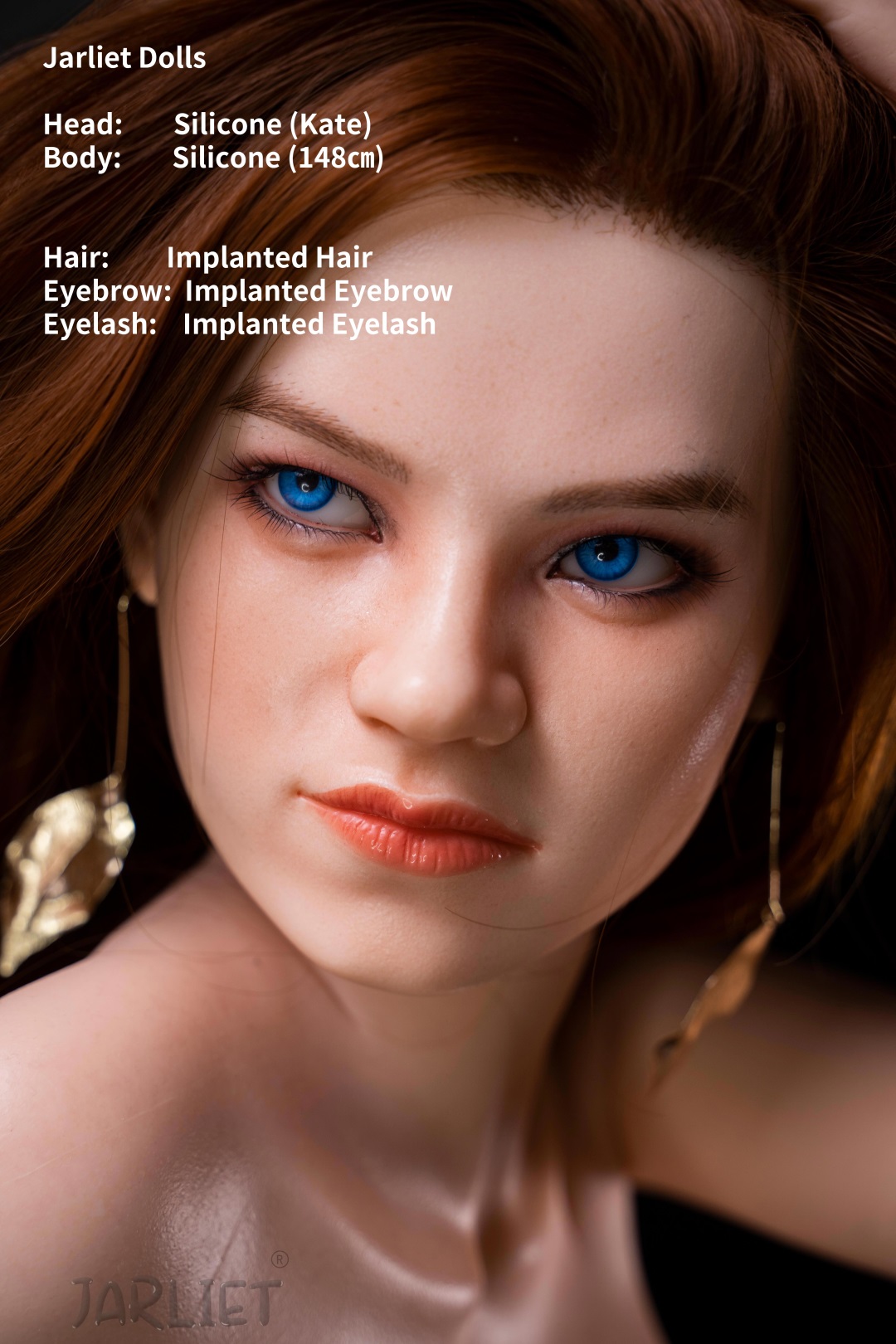 JarlietحKate -4ft 10/148cm Silicone Sex Doll