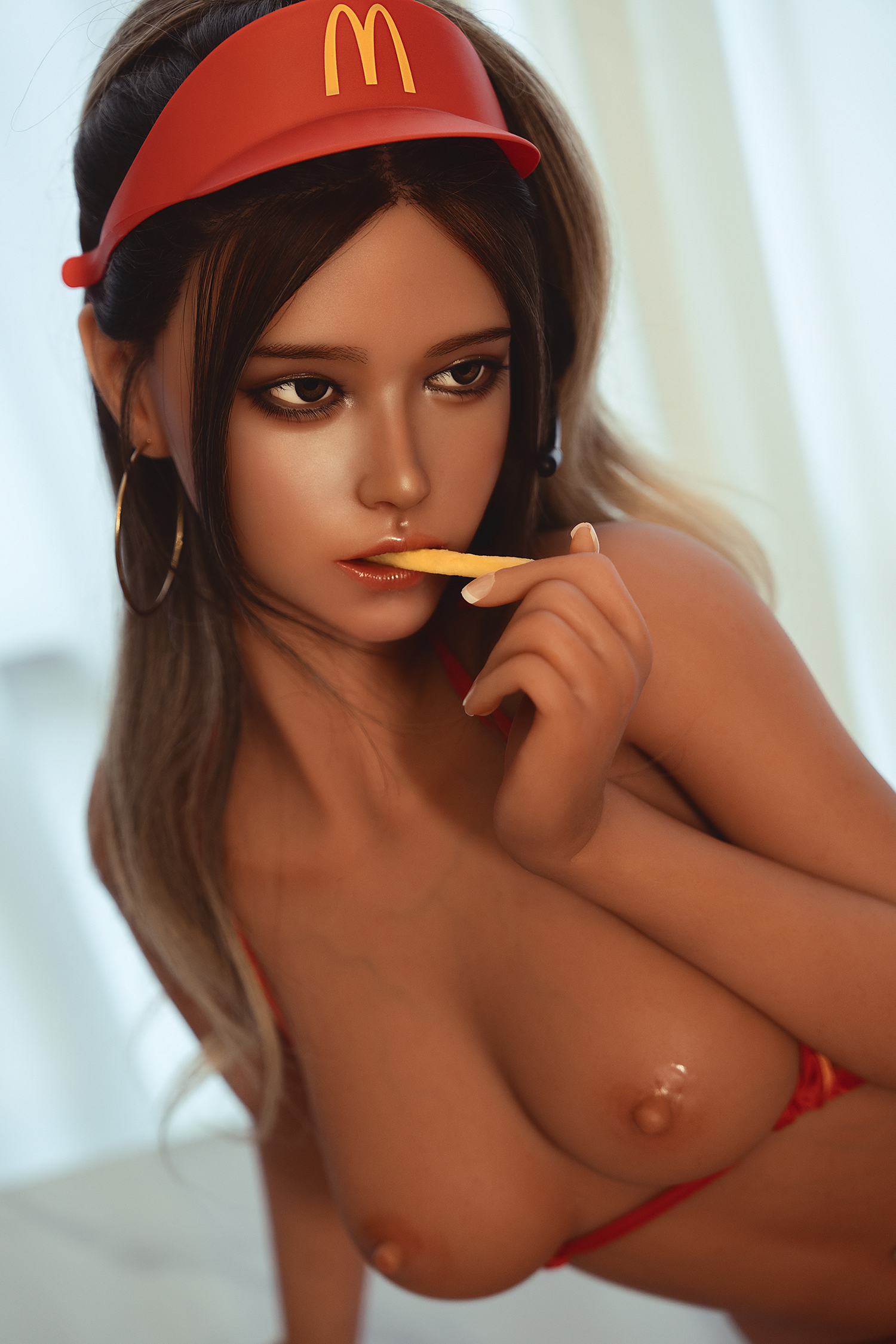  Cosa-  4ft 10 (148cm) M19 C-Cup ROS Silicone Head Small Breast Sex Doll 