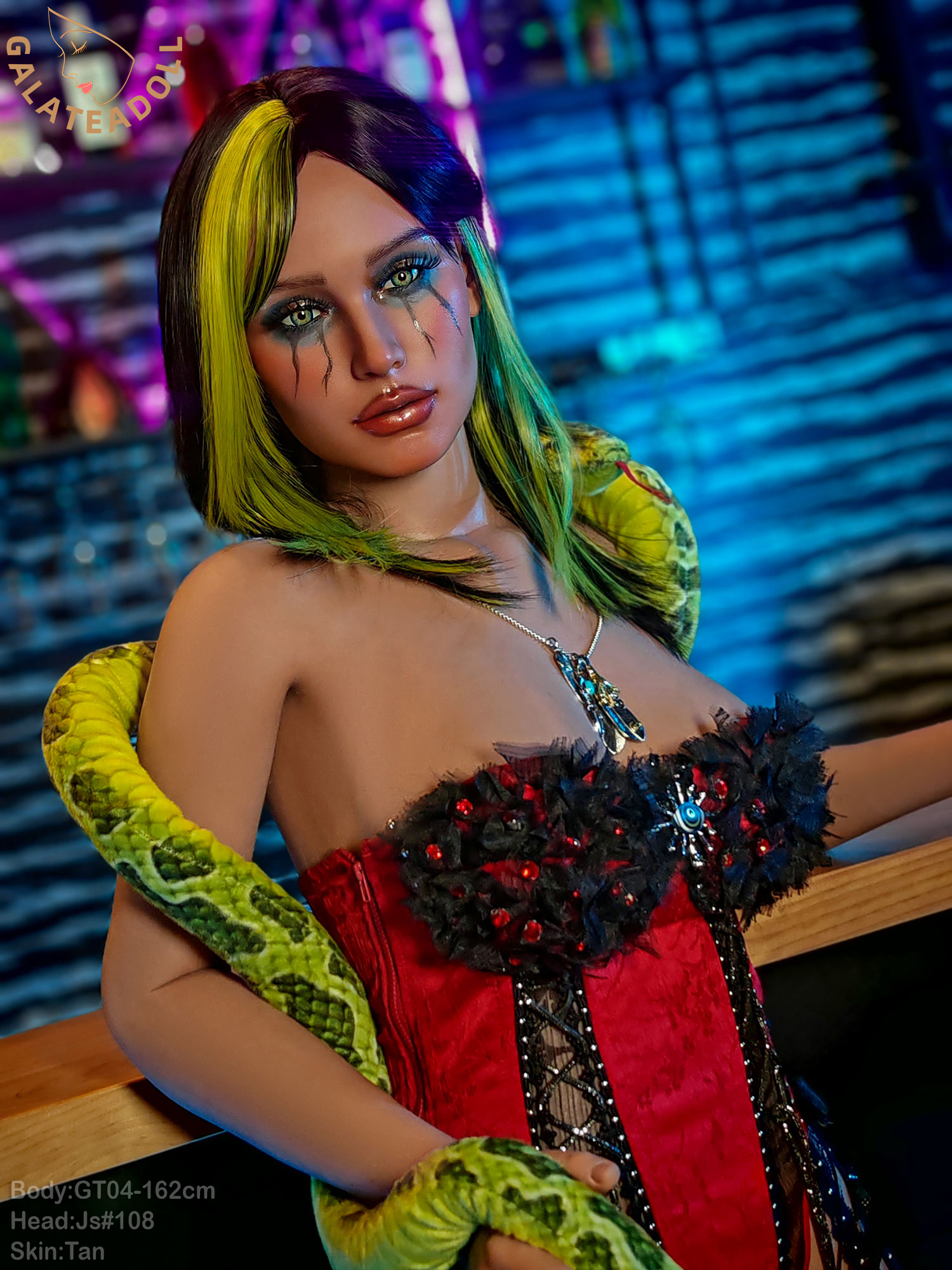 GT DOLL | Calista-162cm(5ft4) ROS Full Silicone Medium Breast Halloween Sex Doll