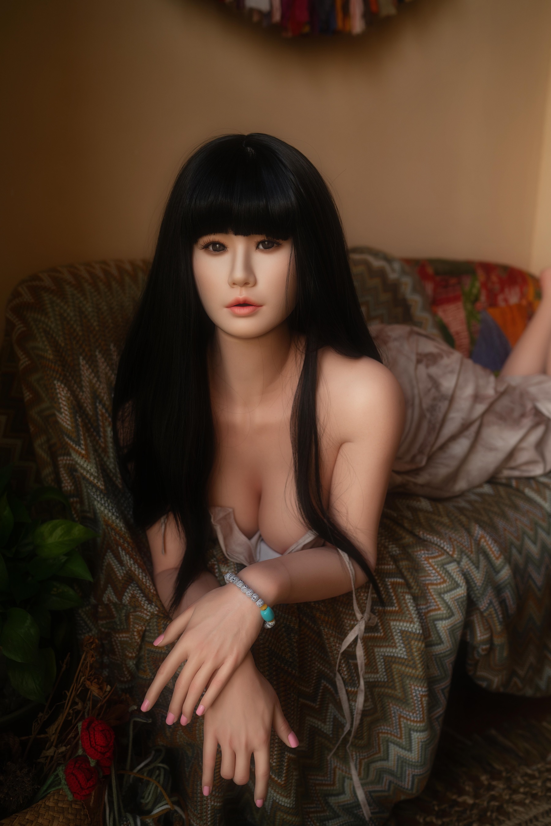 Top Fire | Marida - Ultra Light 5ft 1/158cm D-cup Movable Jaw Silicone Sex Doll