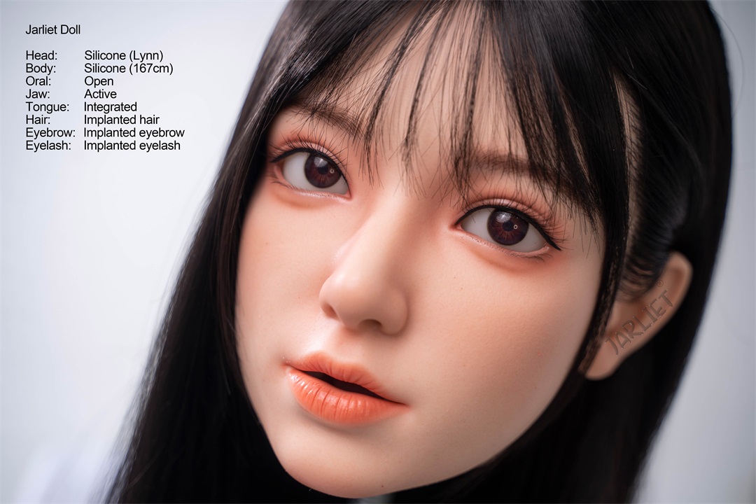 Jarliet丨Lynn -5ft 5/167cm Movable Jaw Asian Silicone Sex Doll-Honeylovedoll