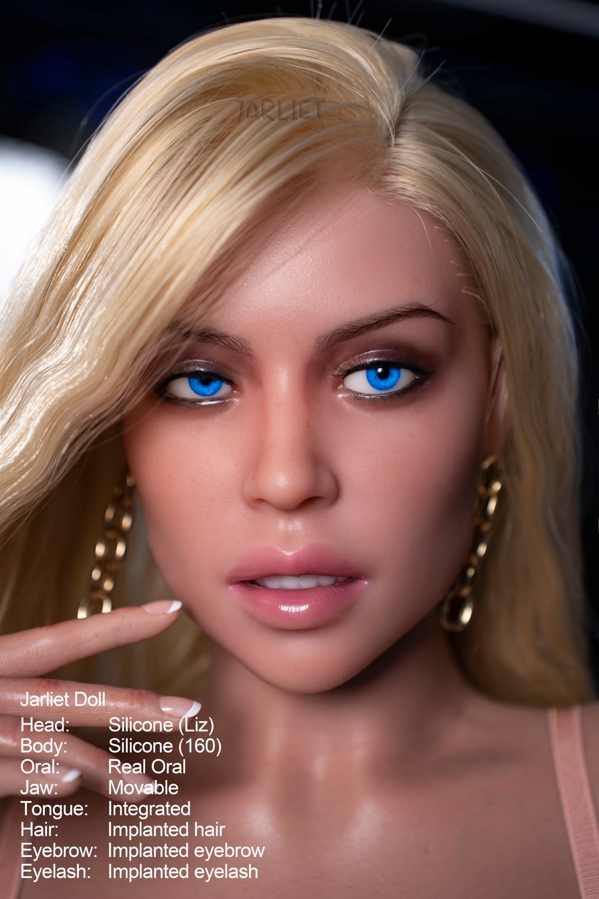 Jarliet丨Liz-5ft 2/160cm  Real Oral Silicone Sex Doll