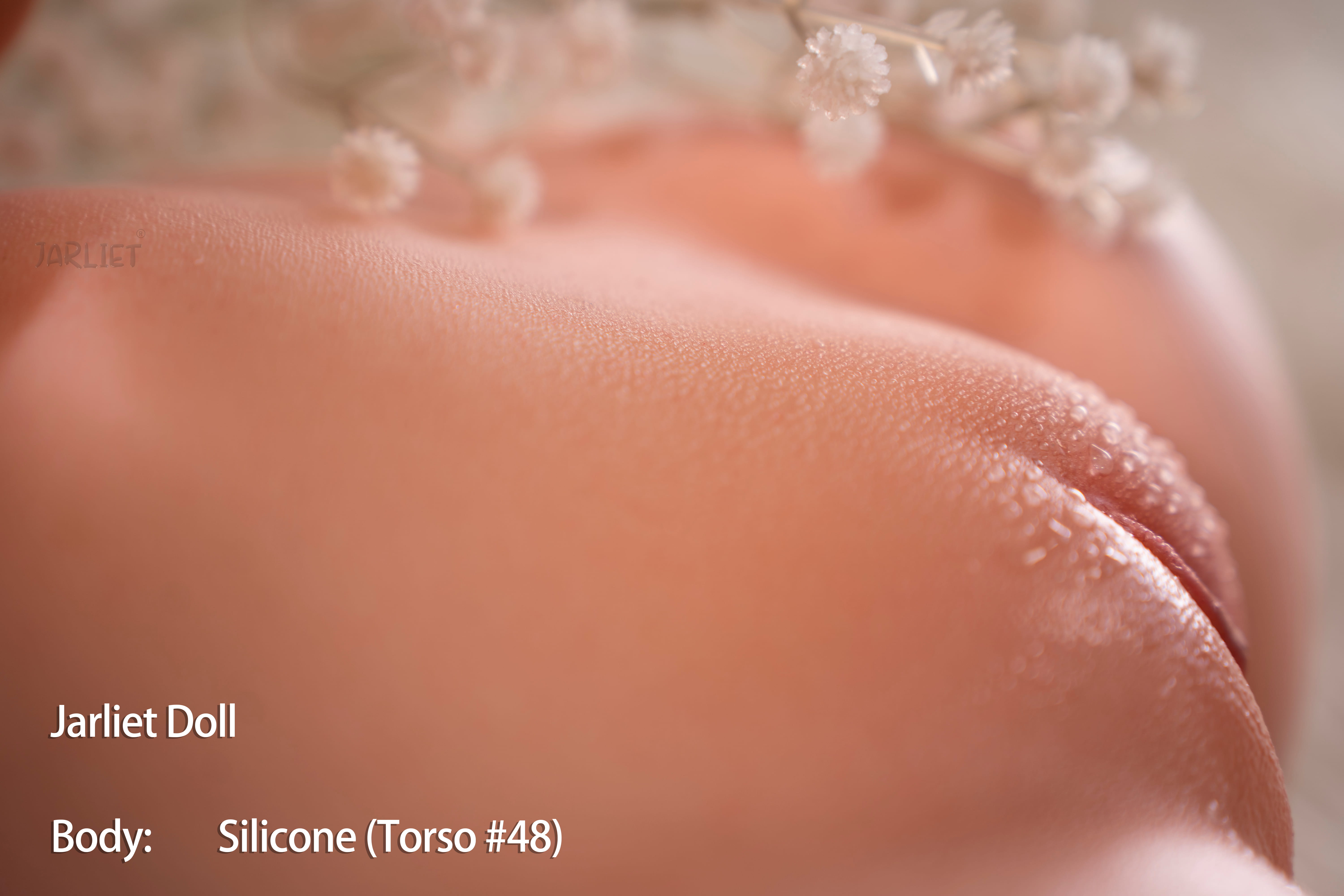 Jarliet | 1ft 6/48cm C-Cup Real Skin Texture Silicone Sex Torso without Head