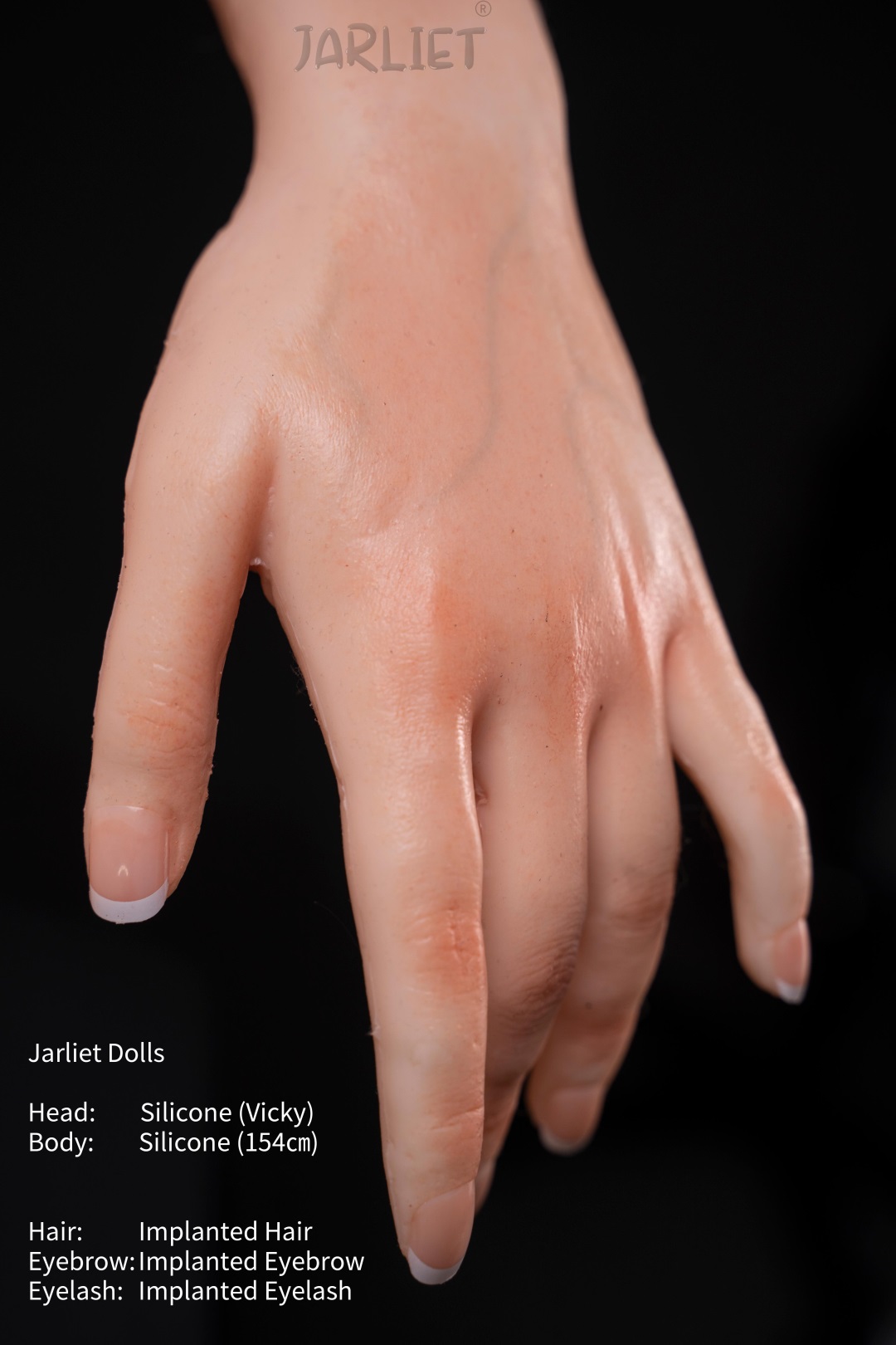 Jarliet丨Vicky -5ft 1/154cm Sexy blonde hair Silicone Sex Doll-Honeylovedoll