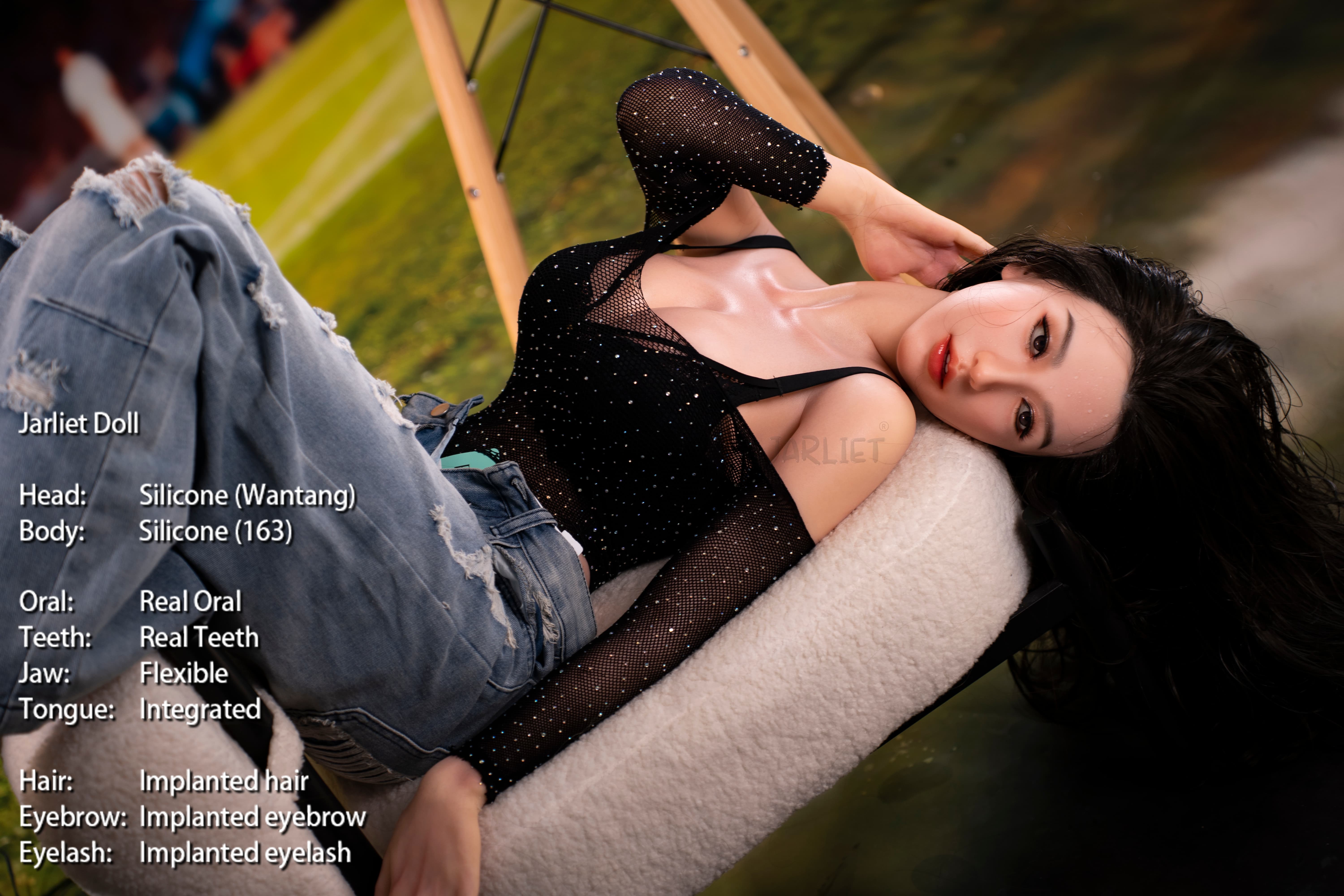 Jarliet | Wantang-5ft 4/163cm  Real ROS  Full Silicone Sex Doll