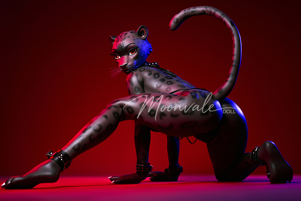 MoonVale Doll | Velara - 165cm/5ft5 Black Panther Wild Furry Sex Doll