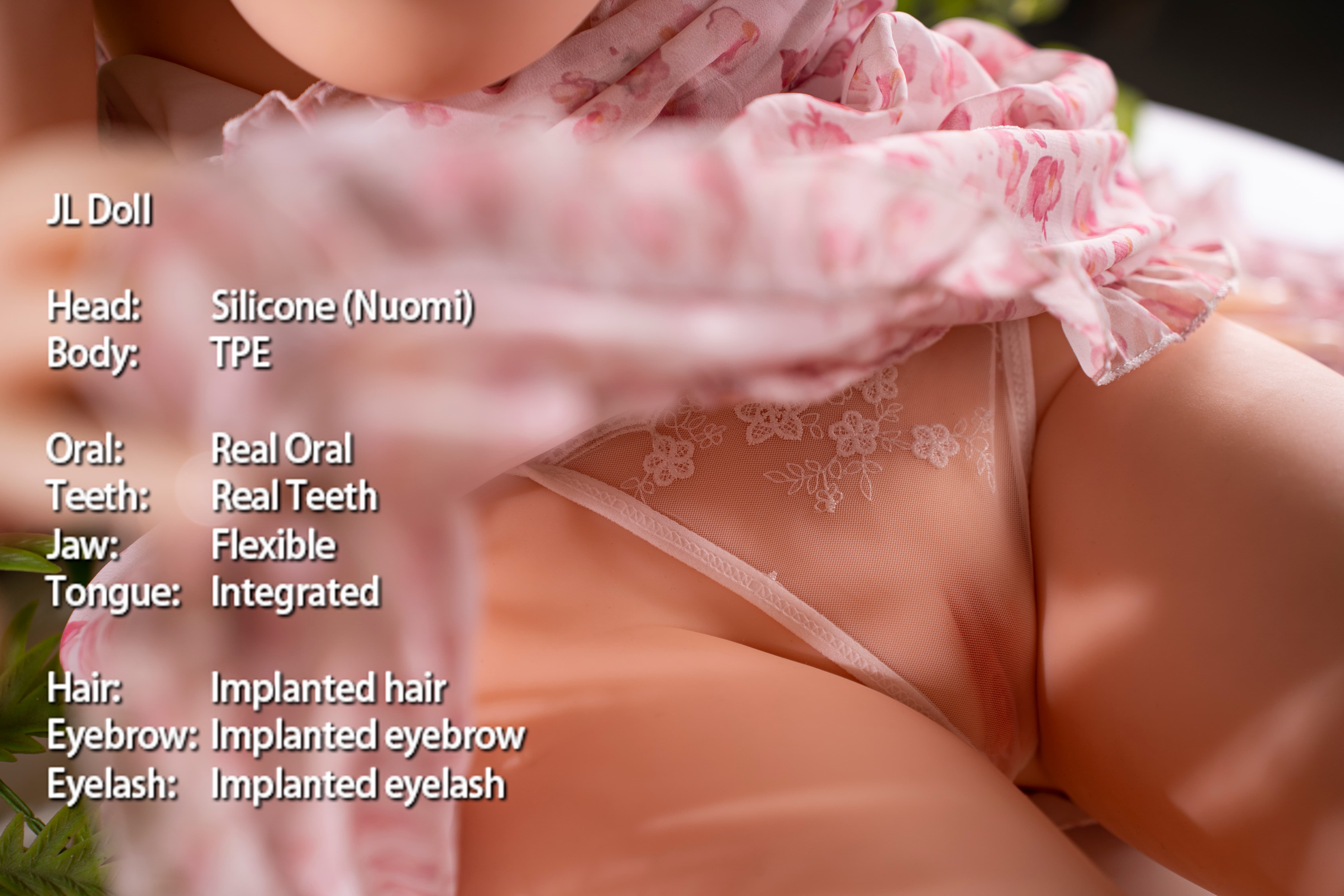 Jarliet | Nuomi 4ft6/140cm Pigtails Lovely Silicone head Sex Doll