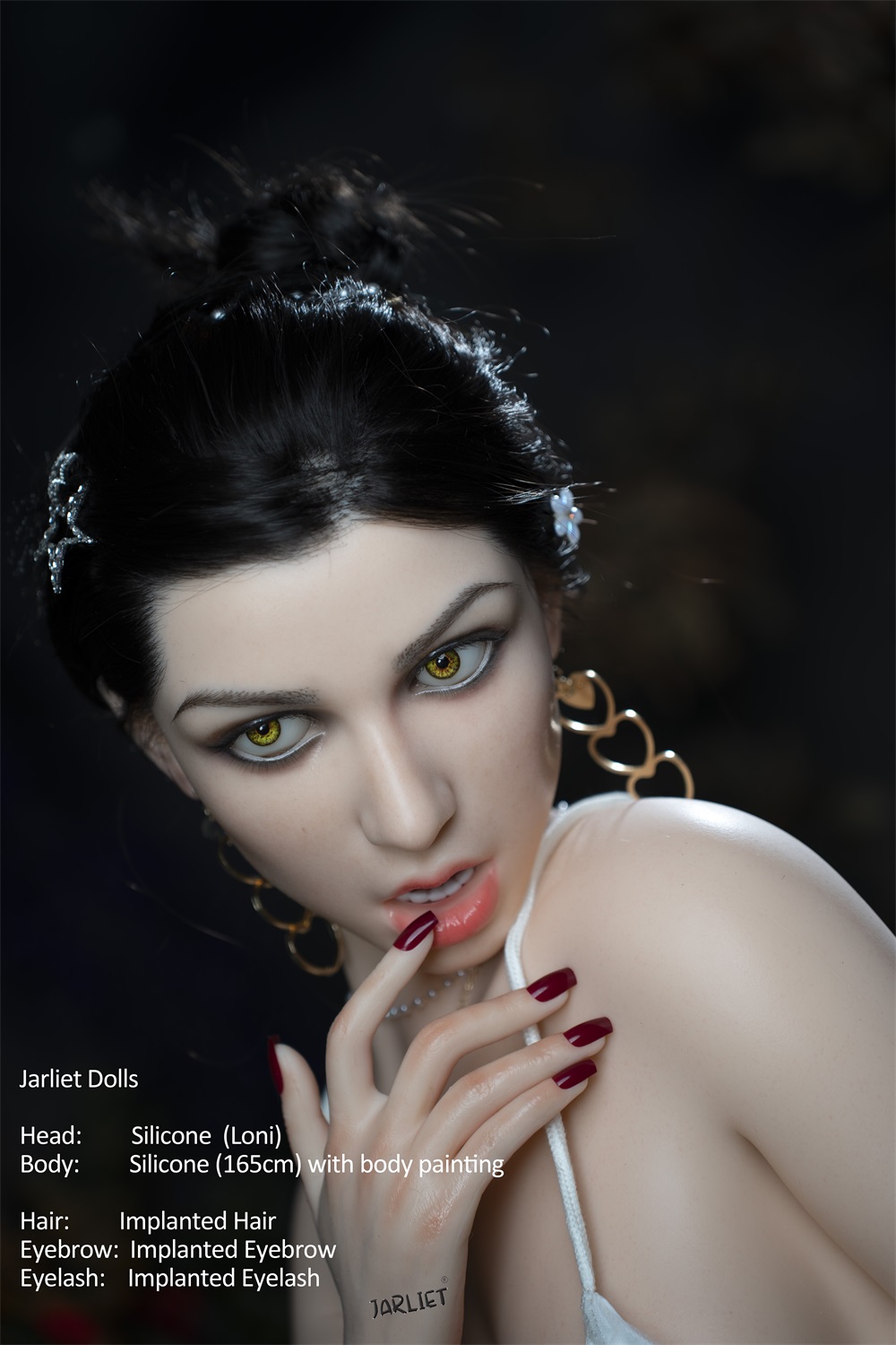 Jarliet丨Loni -5ft 4/165cm ROS Movable Jaw Silicone Sex Doll