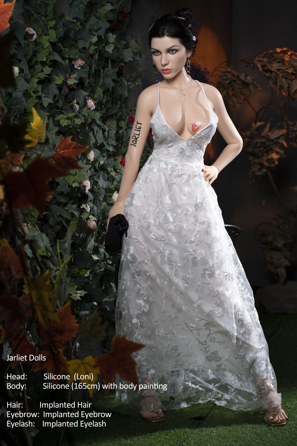 Jarliet丨Loni -5ft 4/165cm ROS Movable Jaw Silicone Sex Doll