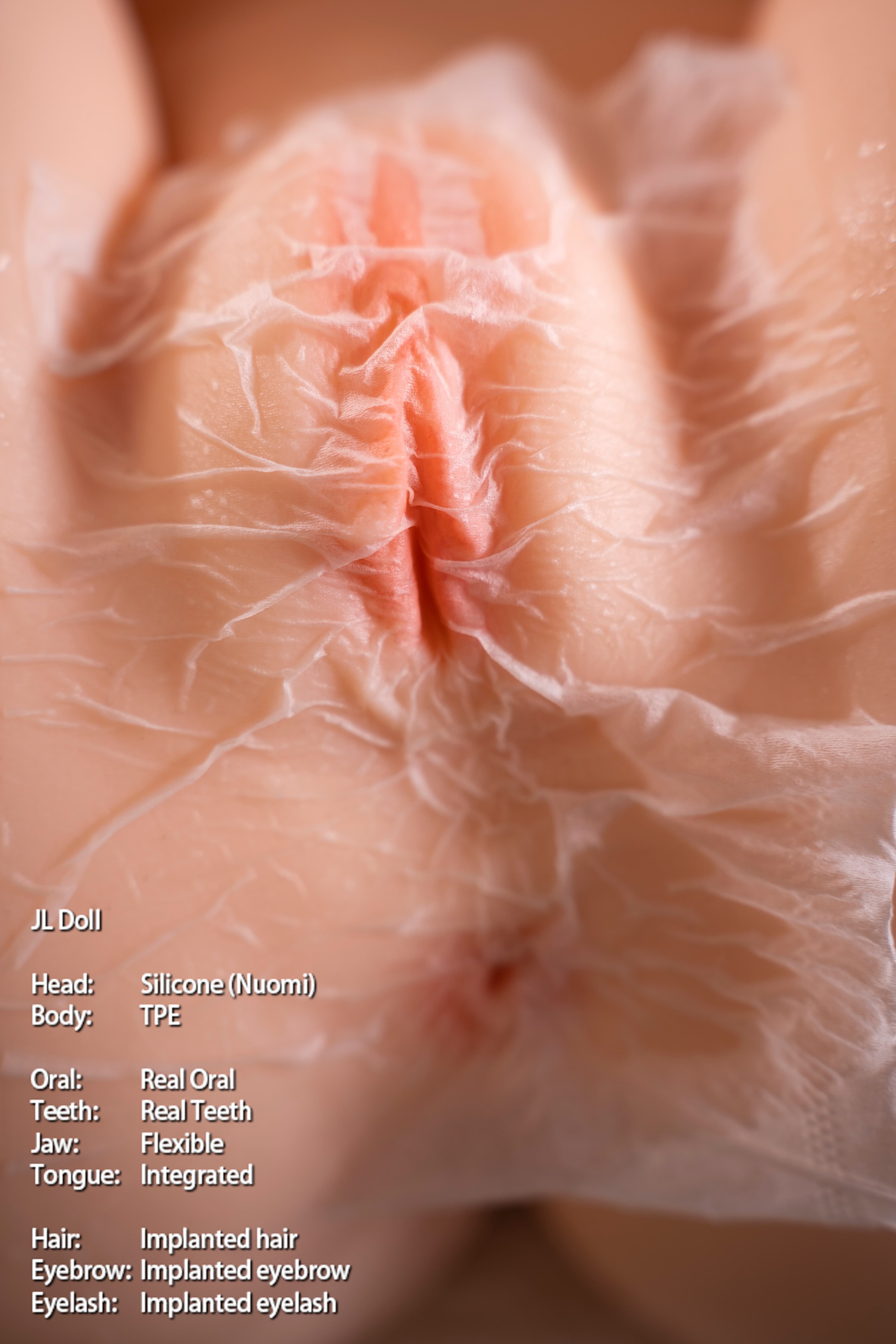 Jarliet | Nuomi 4ft6/140cm Pigtails Lovely Silicone head Sex Doll