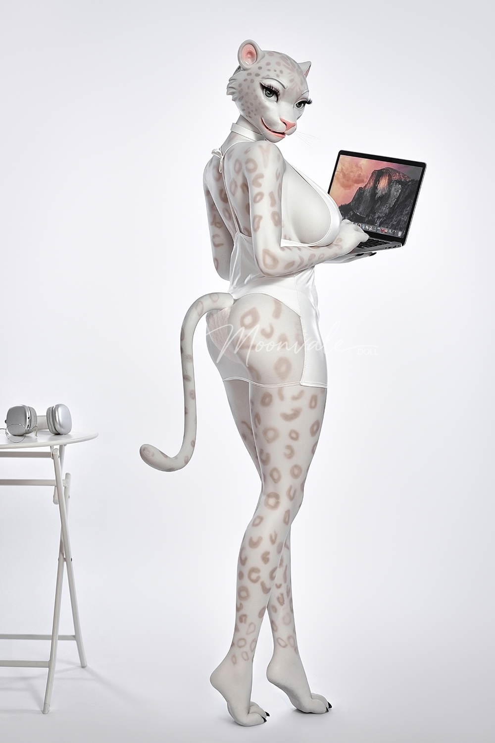 MoonVale Doll | Velara - 165cm/5ft5 White Panther Wild Furry Sex Doll