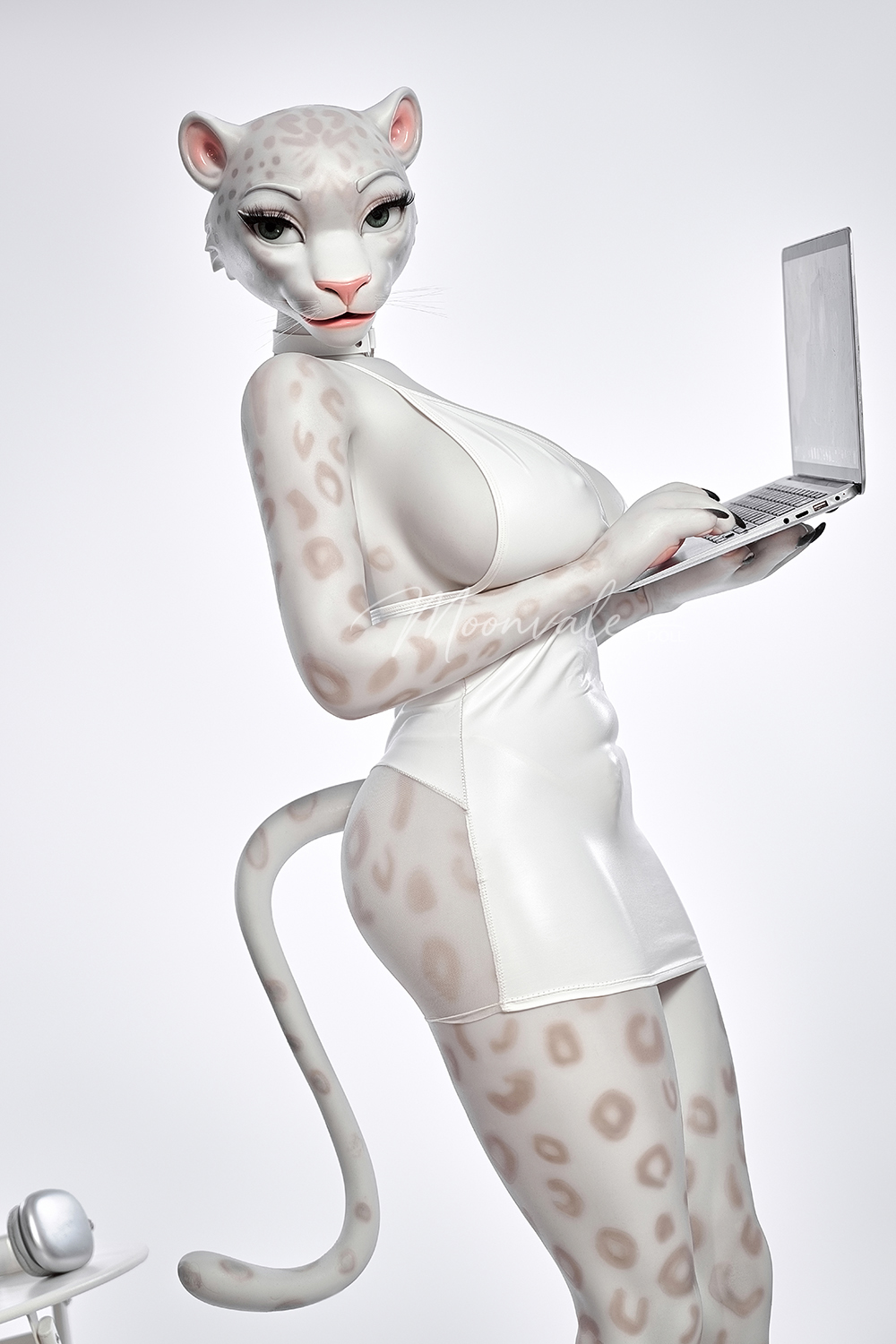 MoonVale Doll | Velara - 165cm/5ft5 White Panther Wild Furry Sex Doll