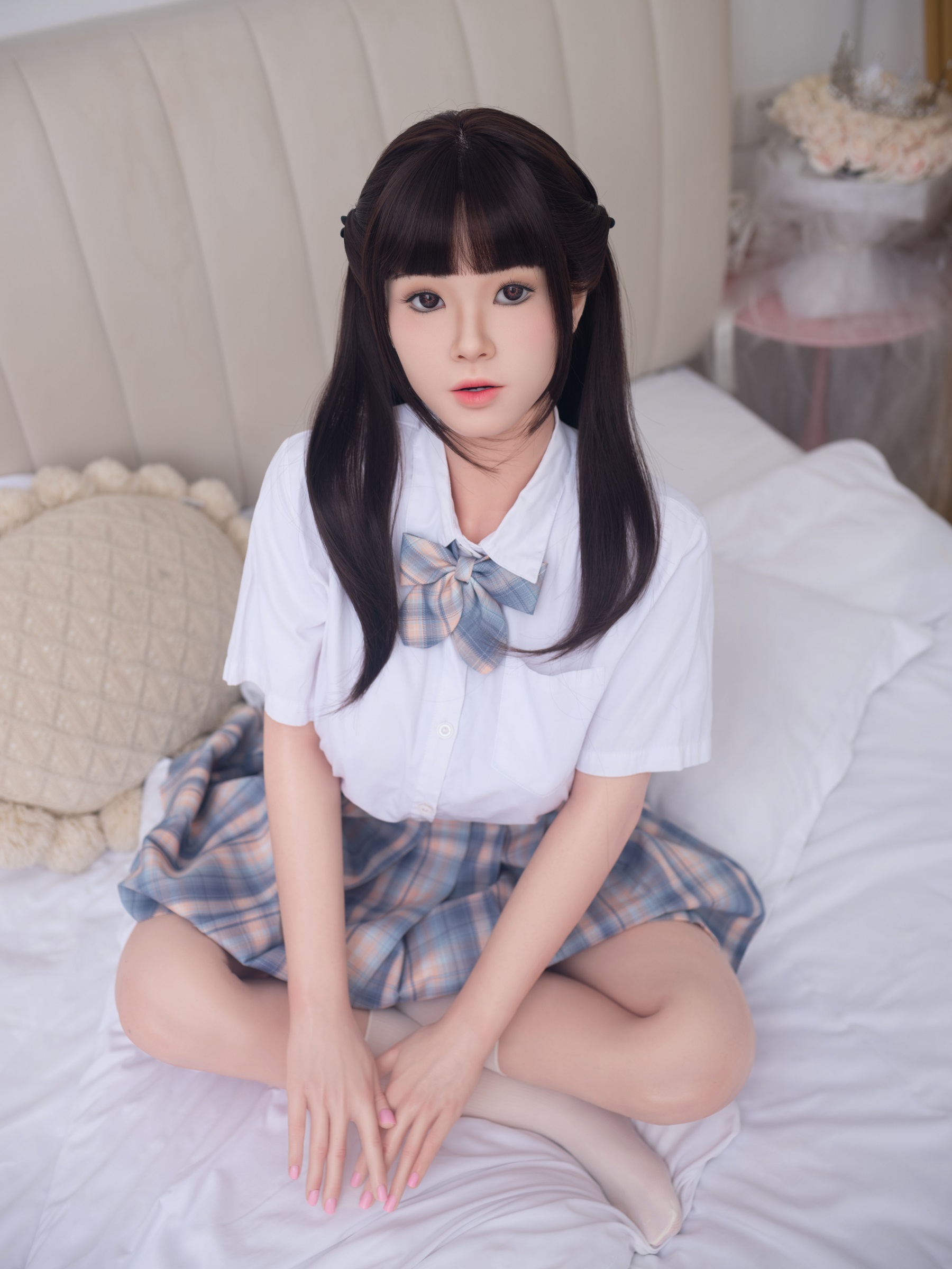 Top Fire | Merry - Ultra Light 5ft 1/158cm D-cup ROS Head Silicone Sex Doll