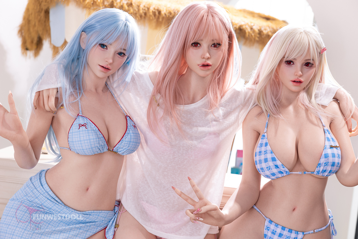 Bikini-Style Silicone Sex Doll