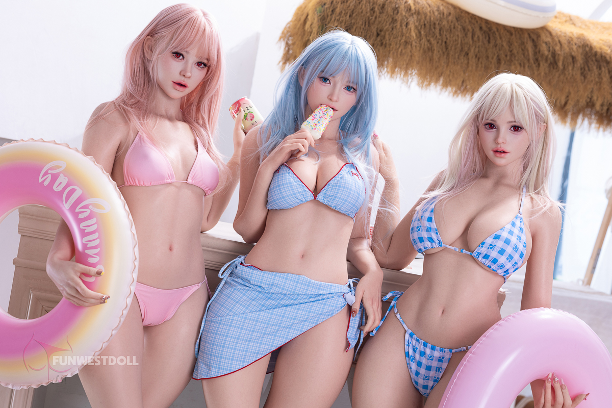 Bikini-Style Silicone Sex Doll