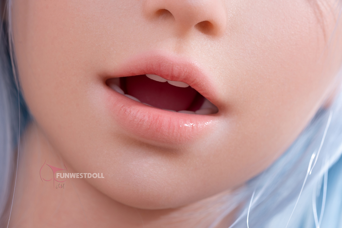 Alice realistic silicone sex doll with ROS mouth