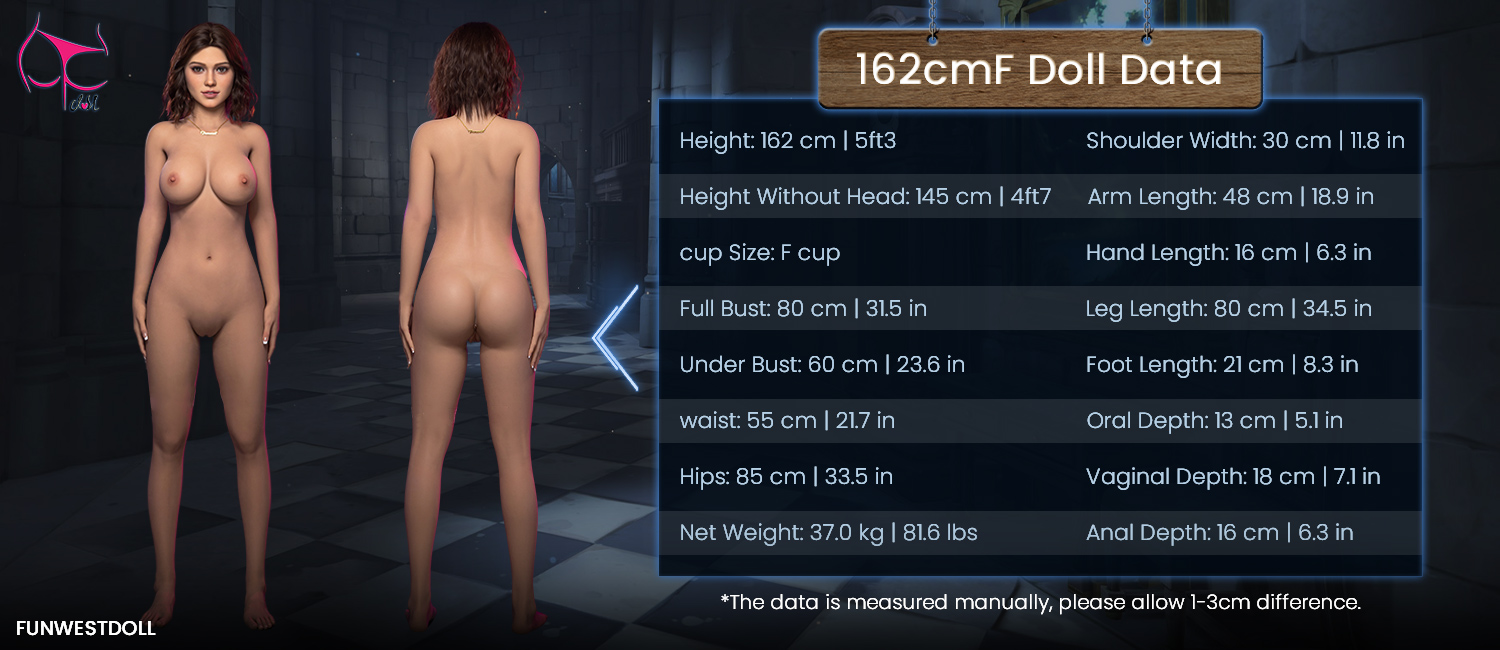 Funwest | Rose- 5'3"/162cm F Cup TPE Sex Doll