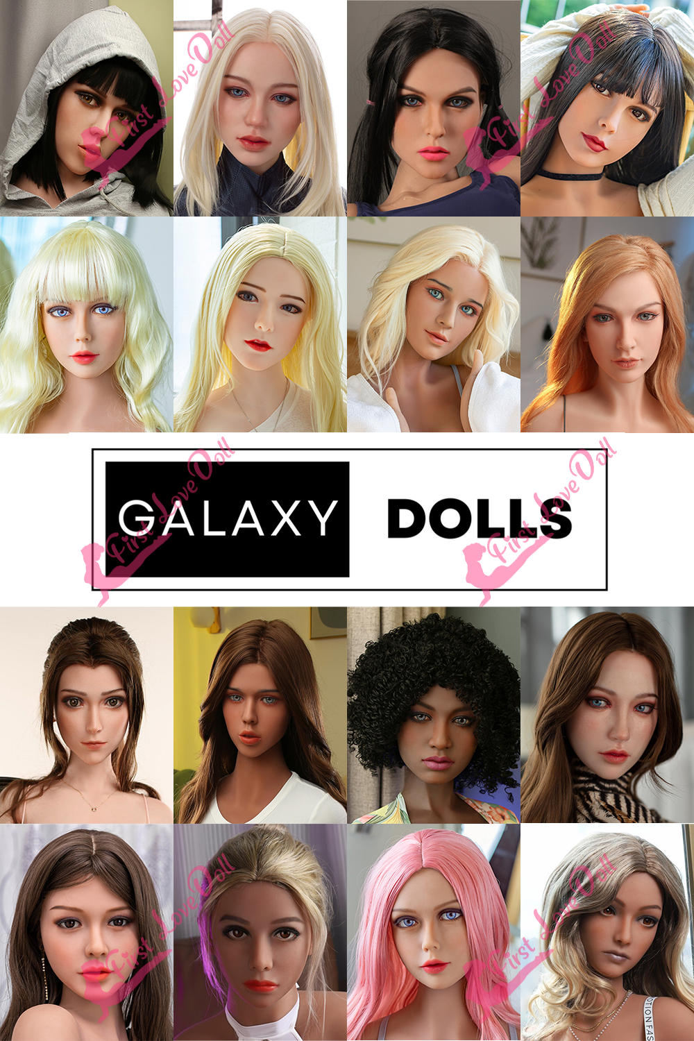 Galaxy Doll | TPE or Silicone Single Head - Sex Doll Head