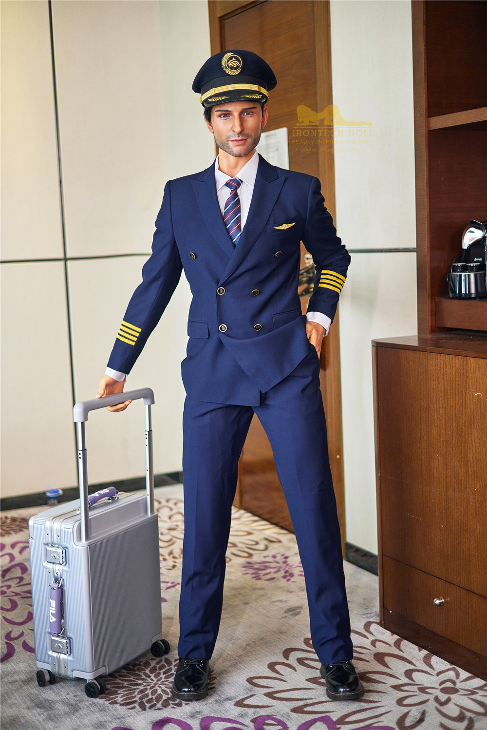 Irontech | George - 5ft9 (176cm) Pilot Silicone Male Sex Doll