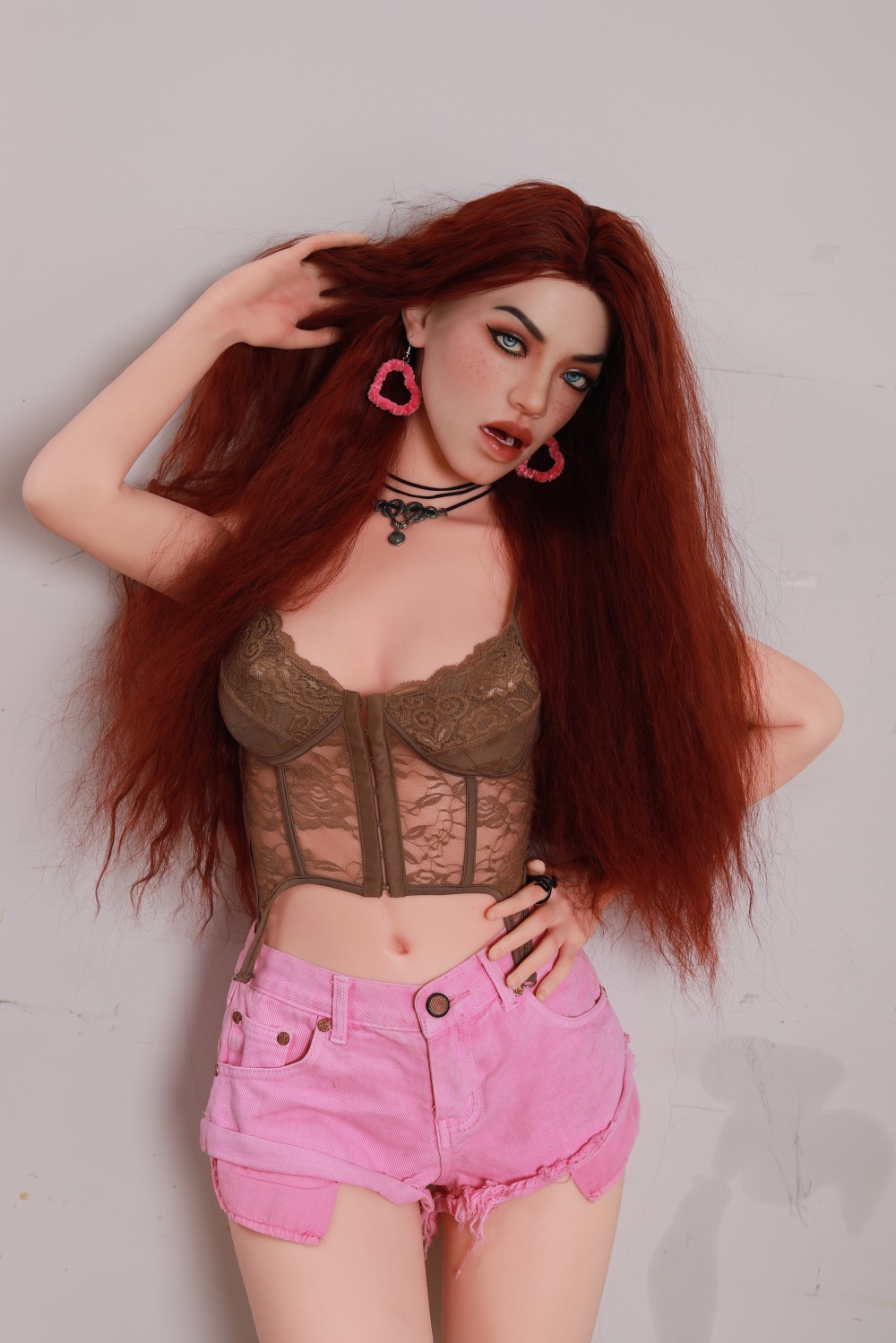 Alexis - 5ft 5/165cm ROS Head Small Breast Silicone Sex Doll